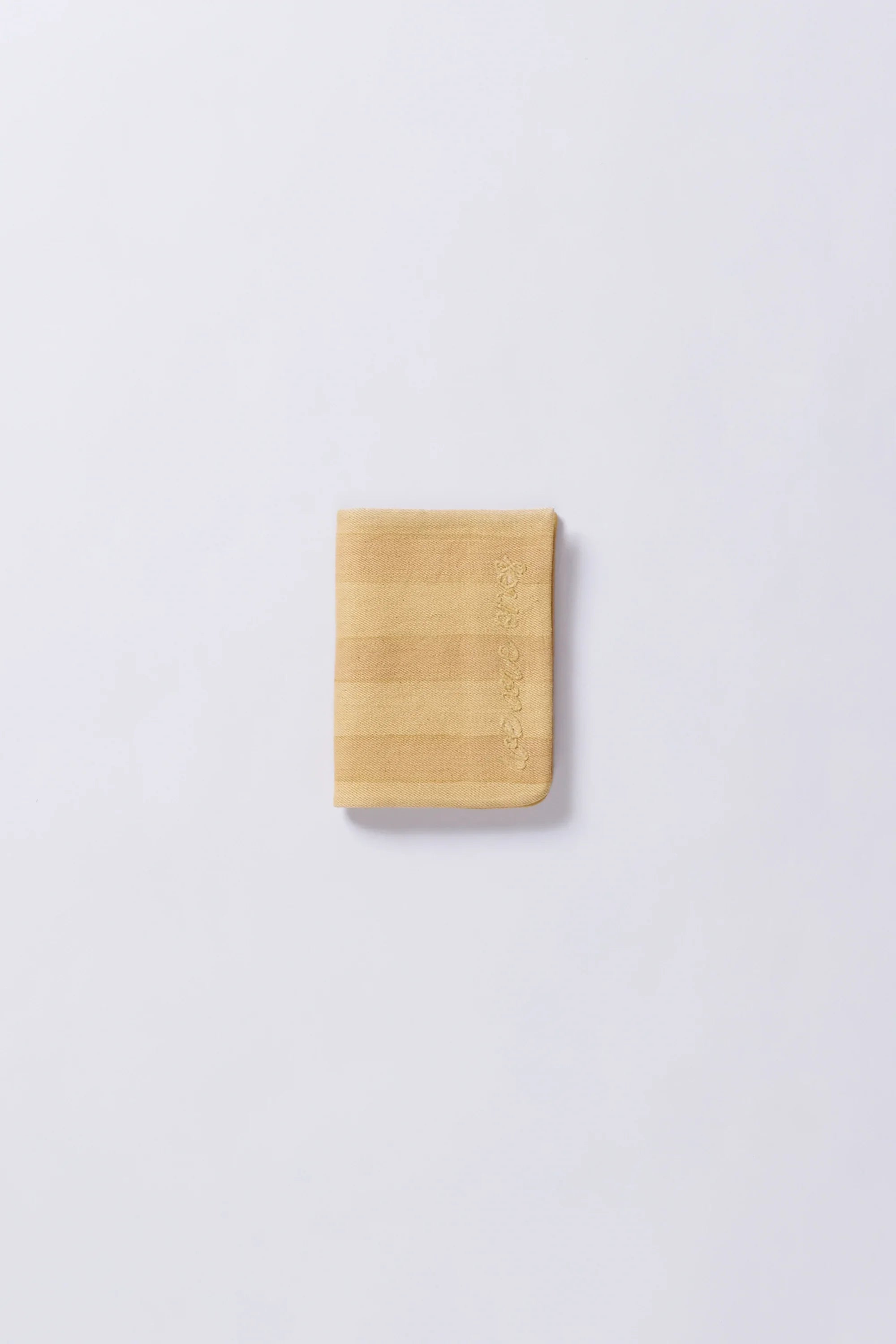 Screen Printed Diary in Yellow