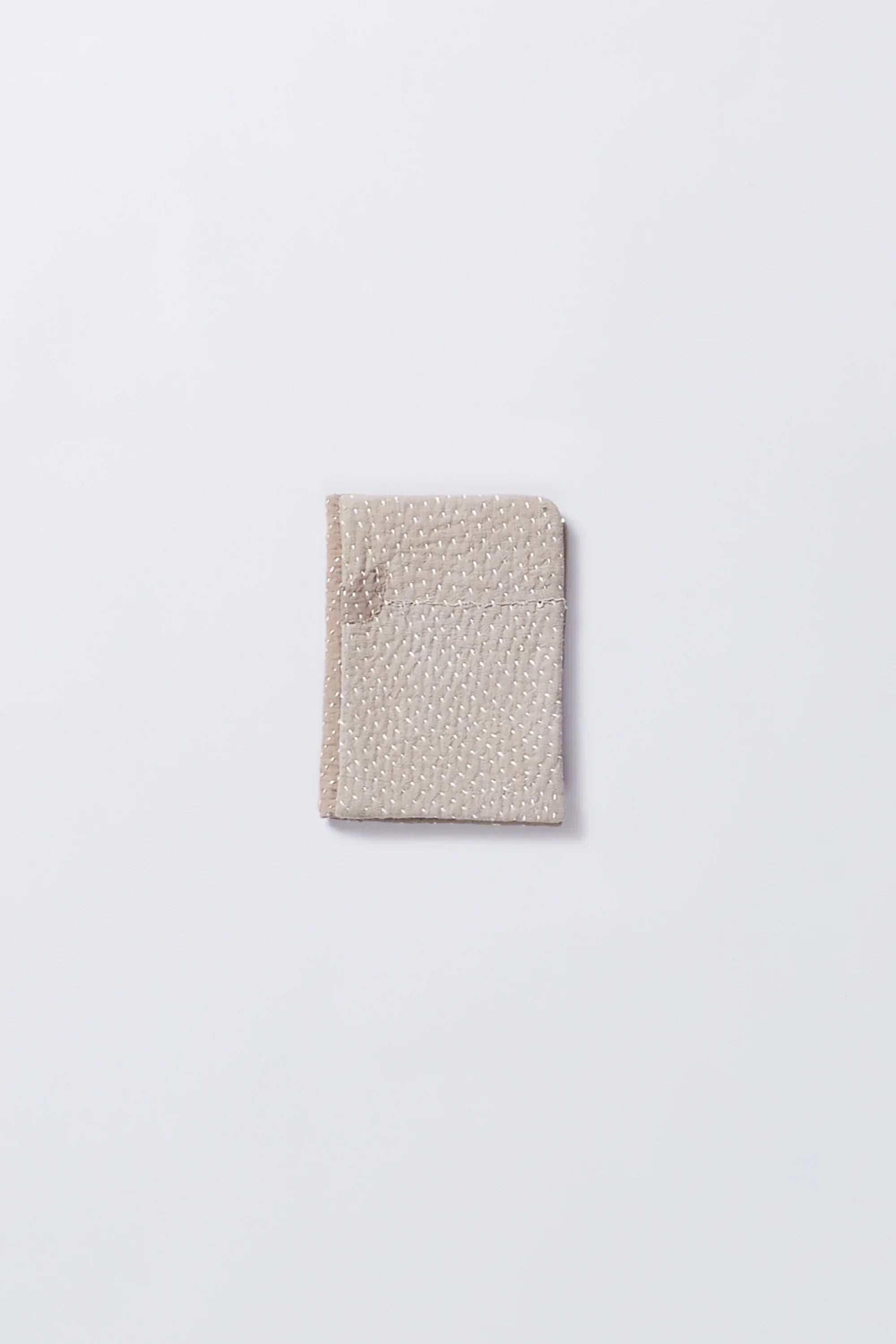 Handmade Wine Kantha Notebook