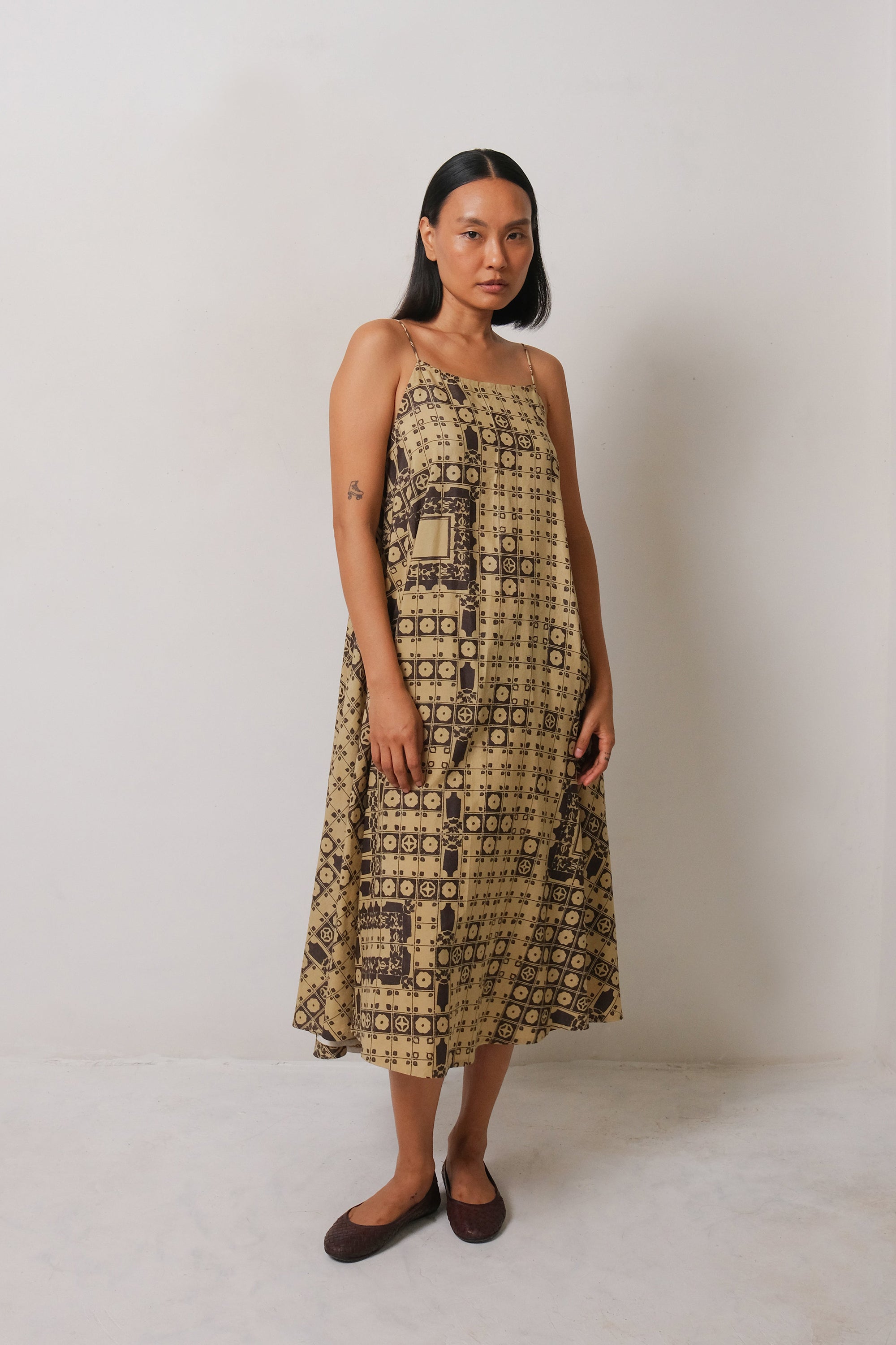 CHETTINAD INSPIRED COTTON SILK DRESS