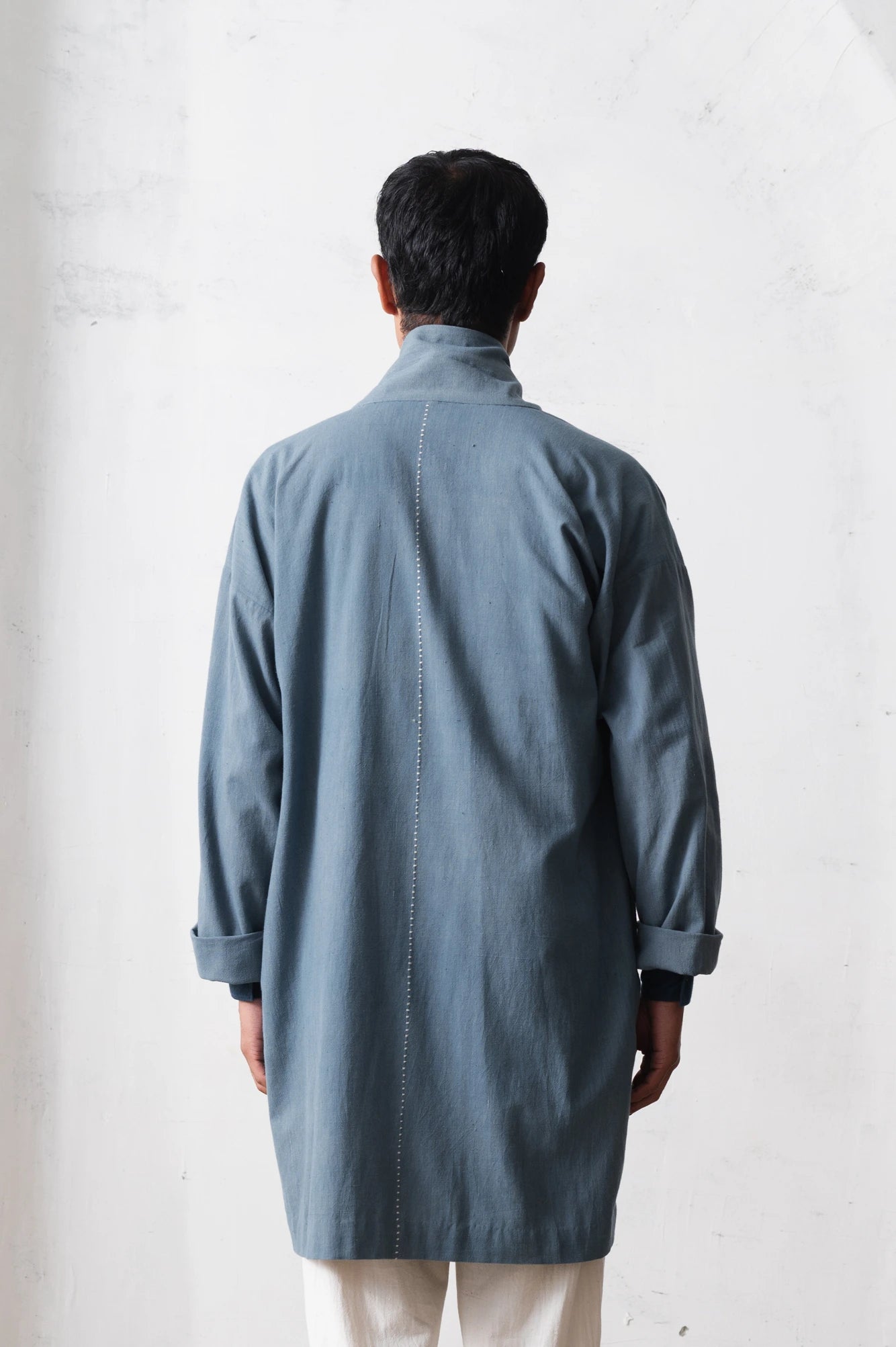 Powder Blue Kimso Shacket