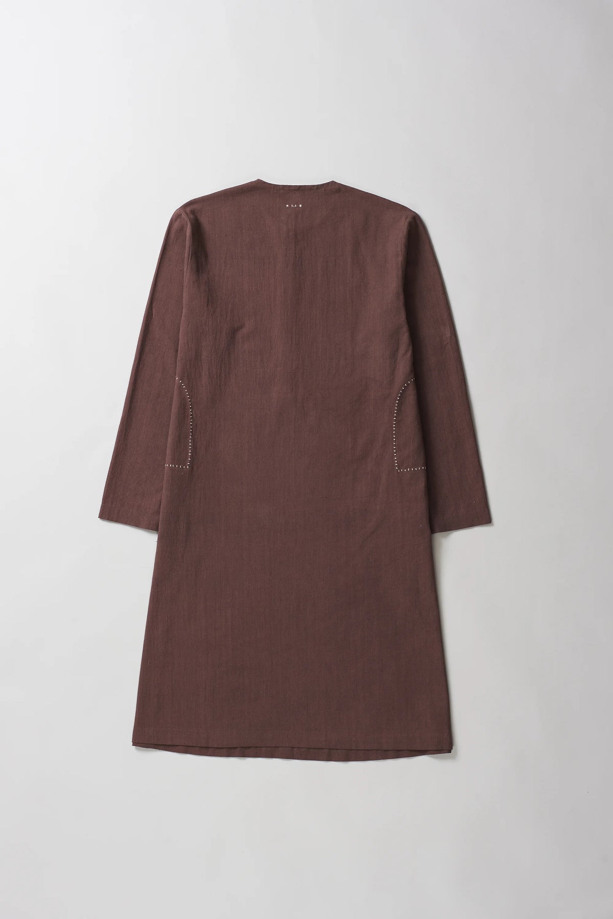 Regular Fit Kurta in Burnt Umber