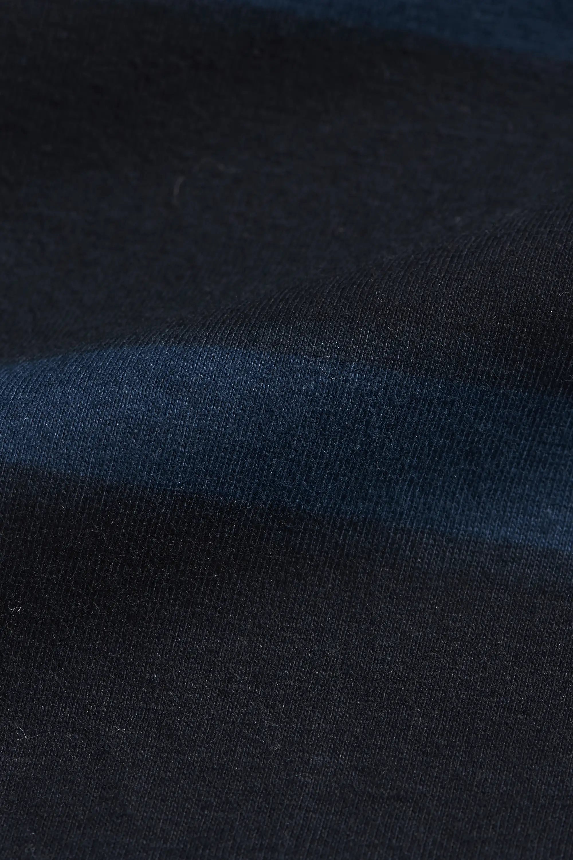 Close-up of black blue fabric 