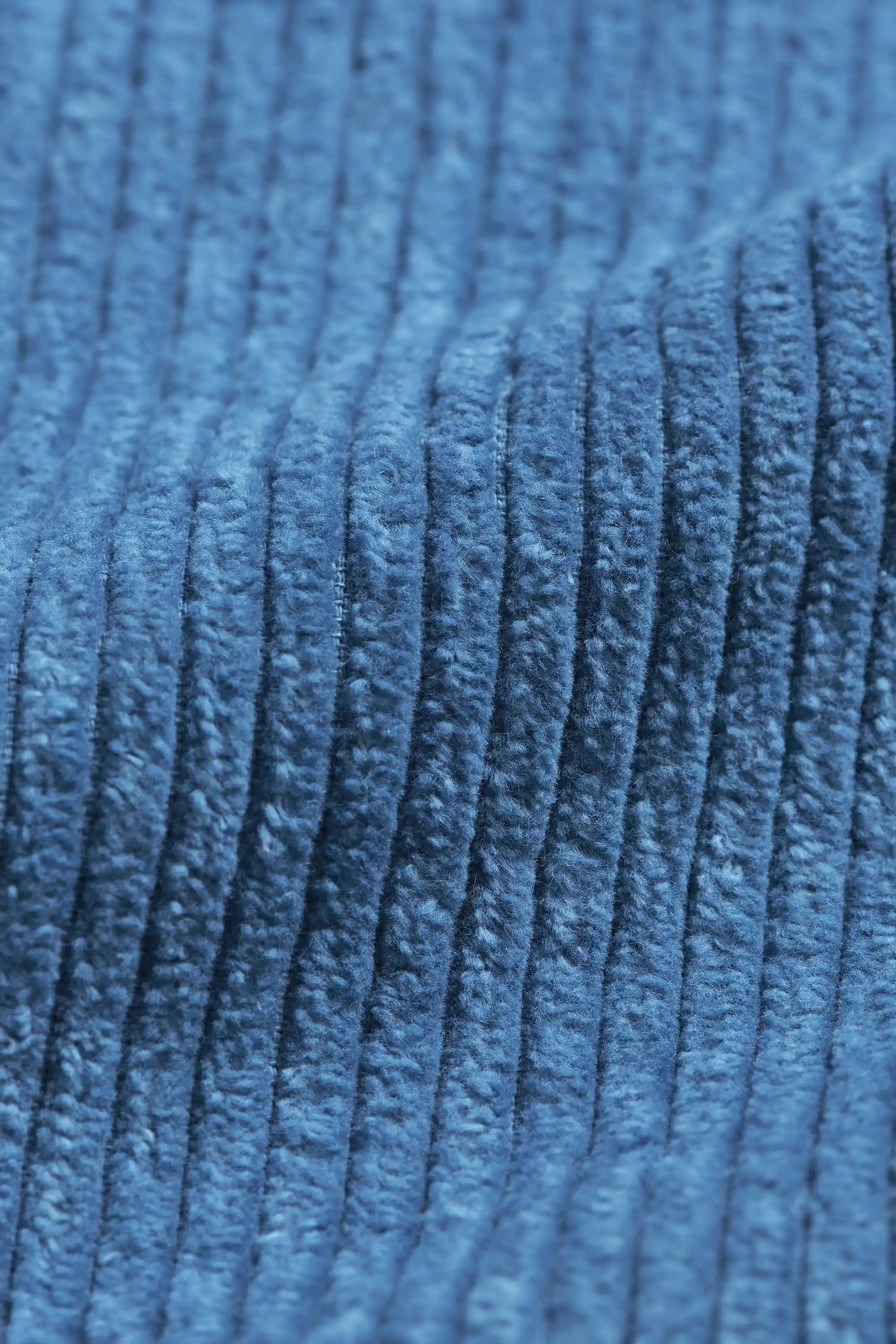 Close-up of blue fabric