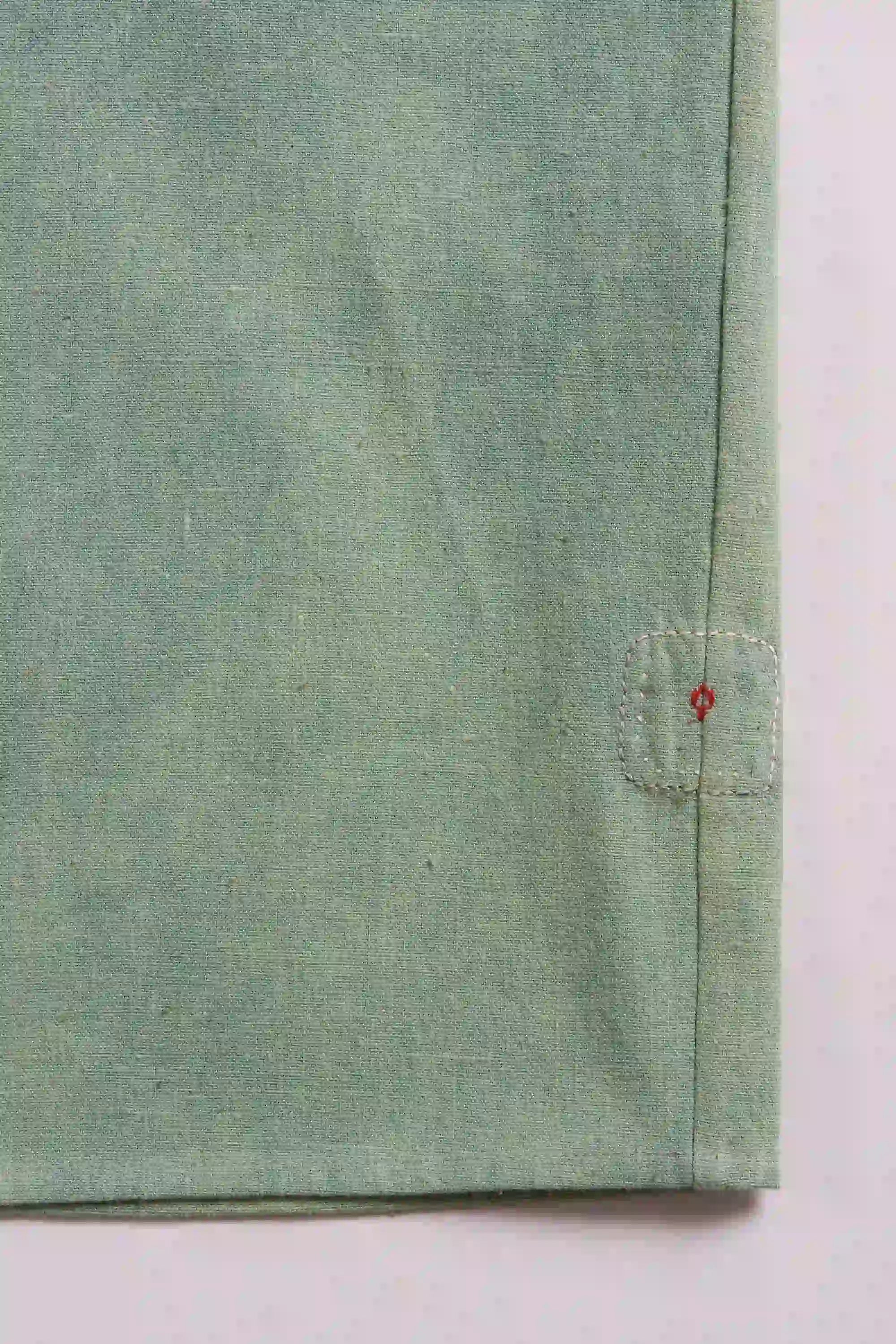 Fabric close-up with pehchan box