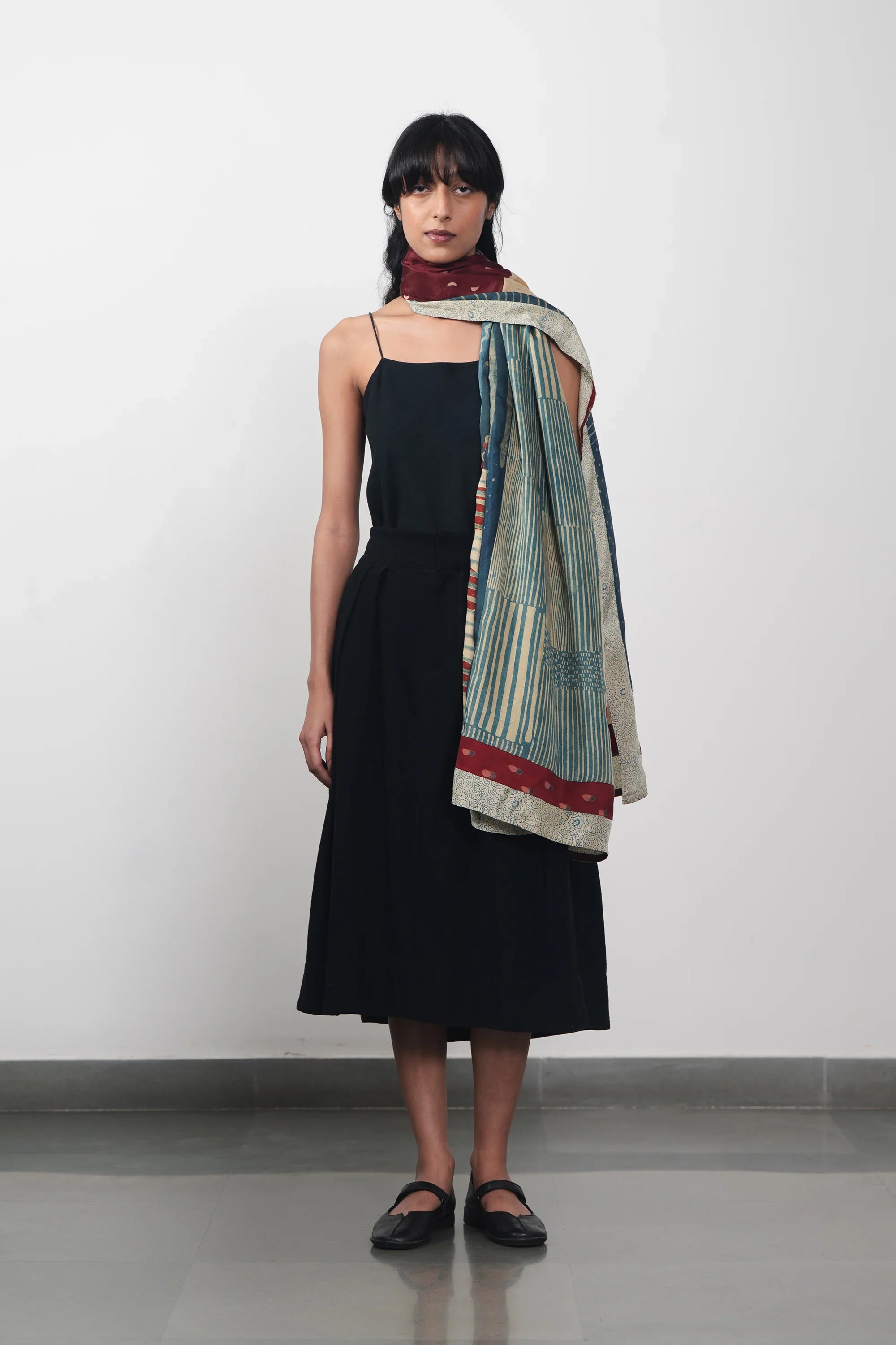 Flared Skirt in Organic Cotton