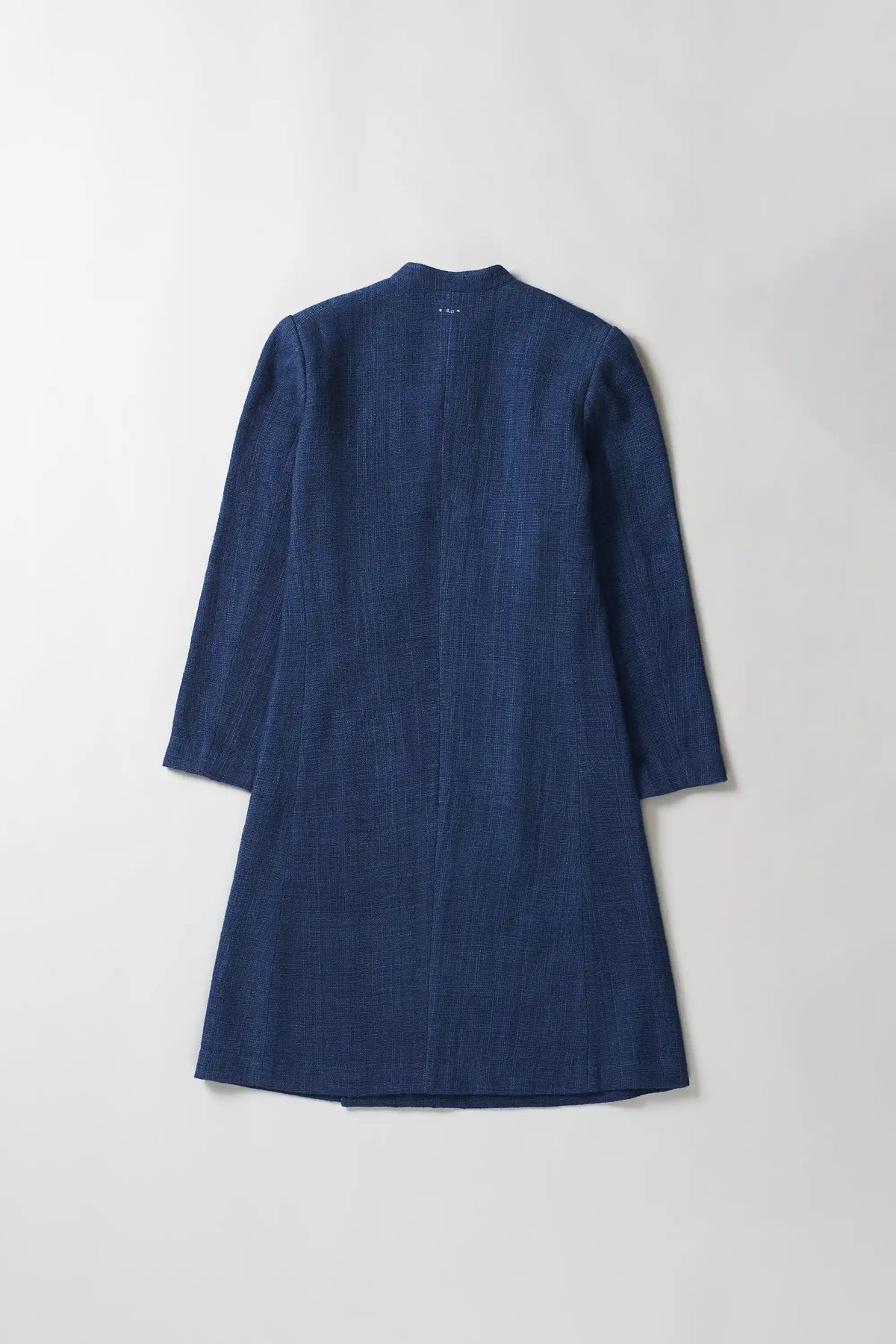 Longline Kala Cotton Jacket in Medium Indigo