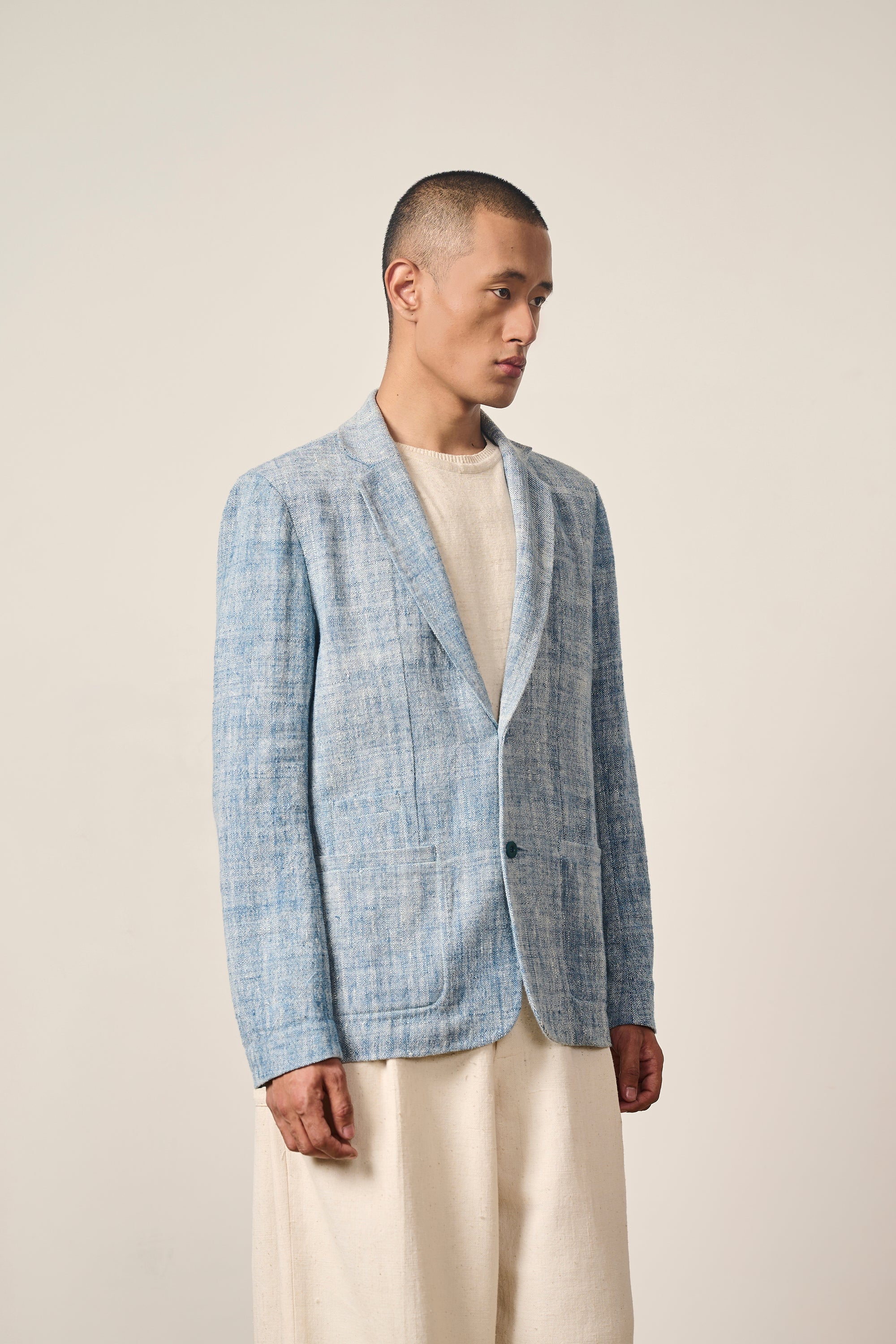 CHAMBRAY STATEMENT JACKET