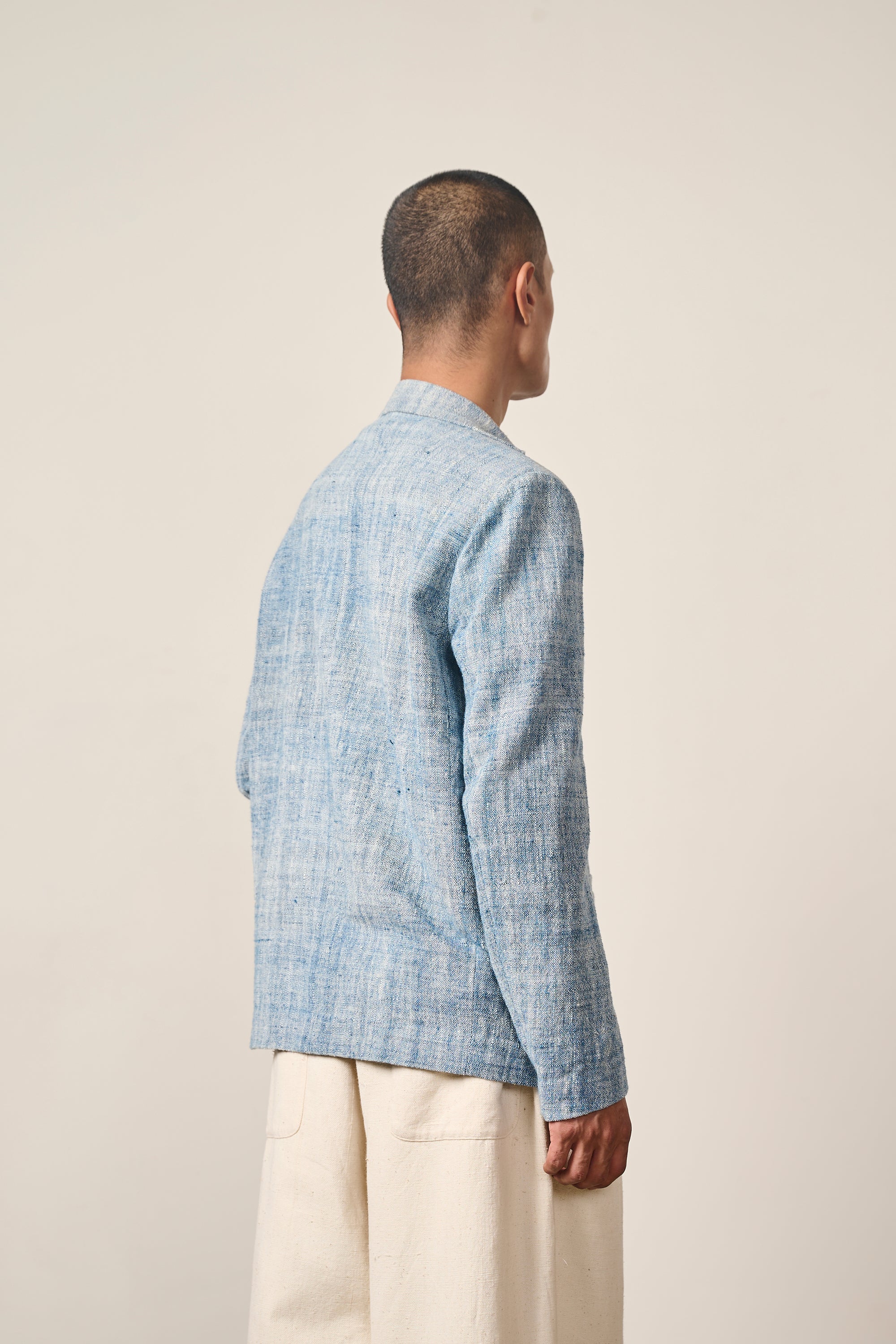 CHAMBRAY STATEMENT JACKET