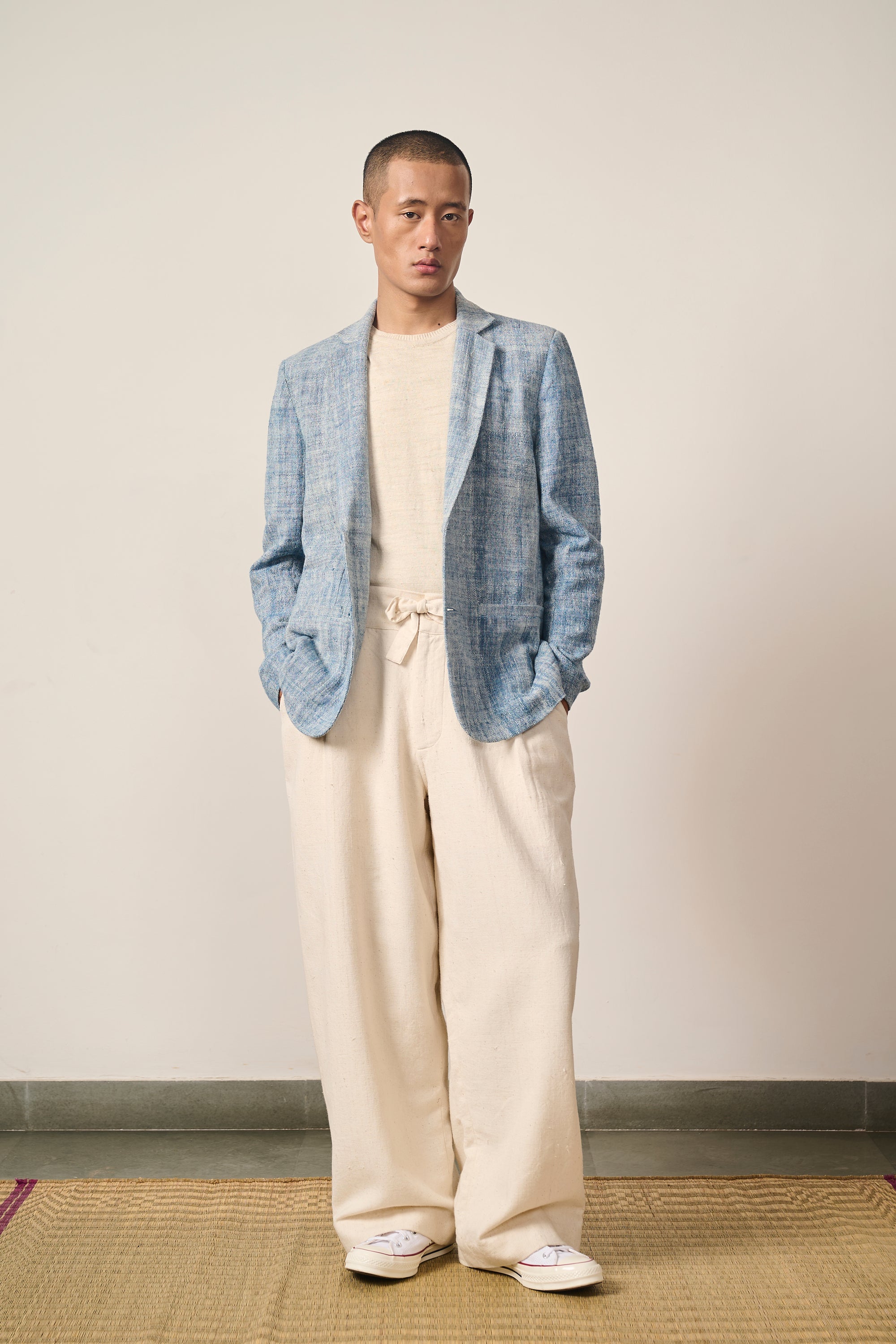 CHAMBRAY STATEMENT JACKET