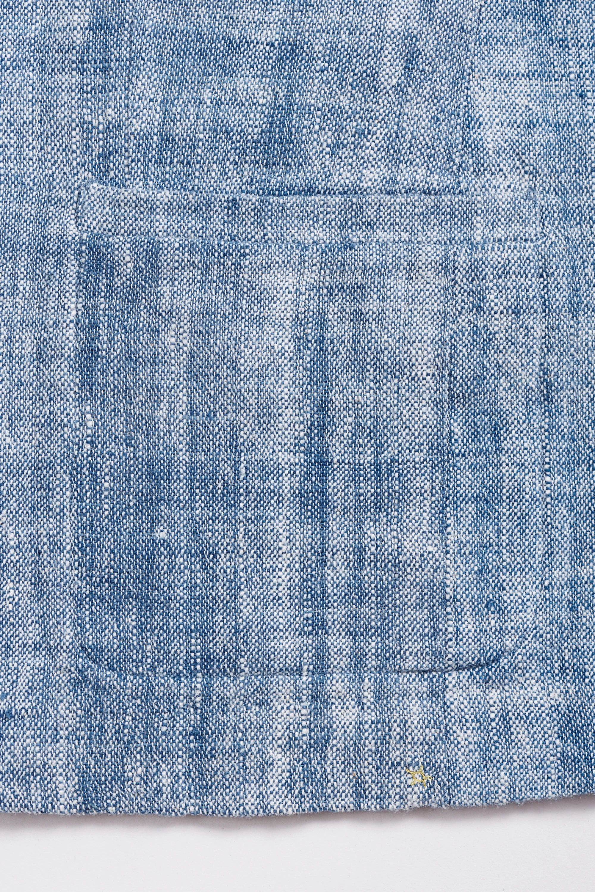 Chambray Statement Jacket