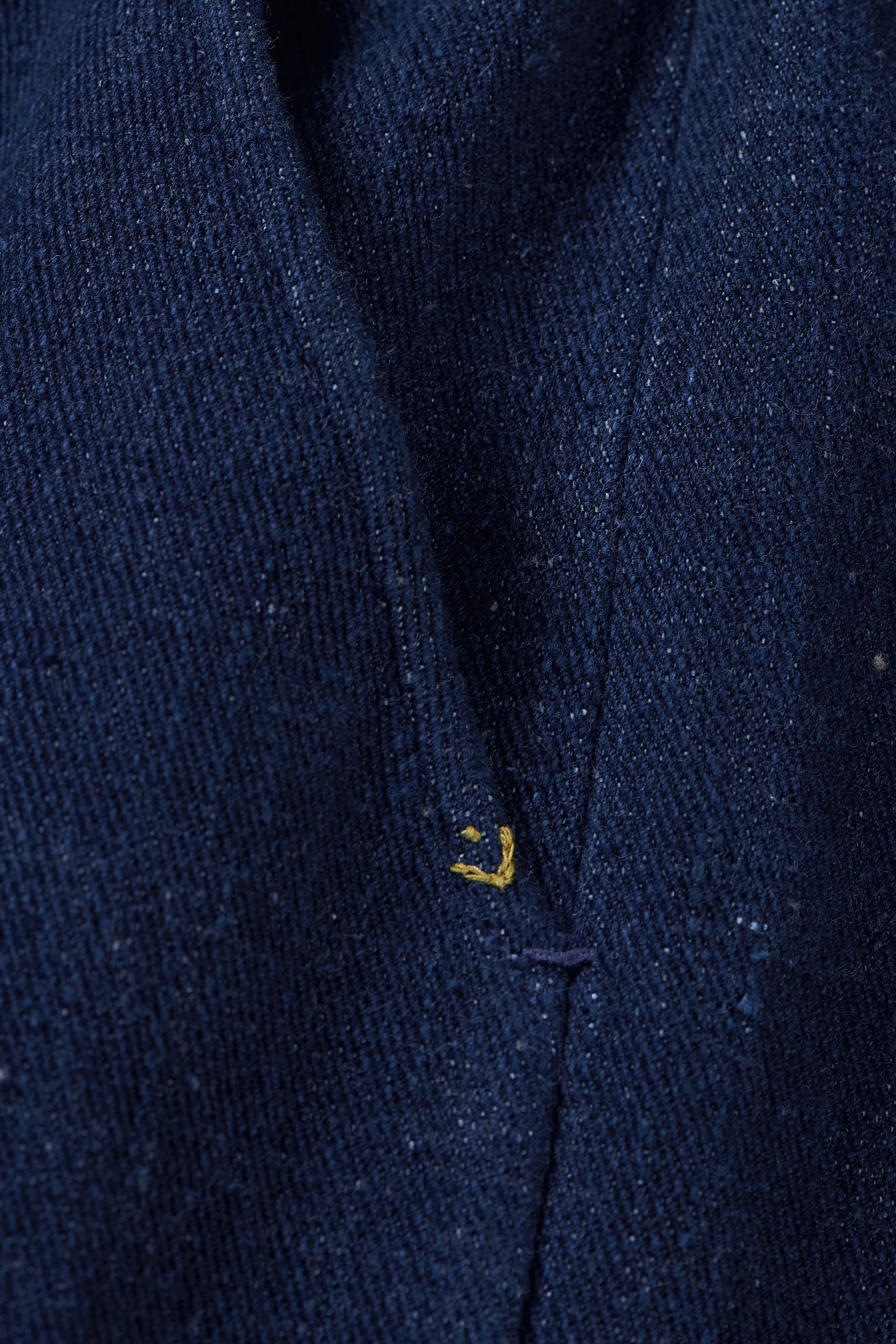 Natural Indigo Cotton Drawstring Unisex Shorts