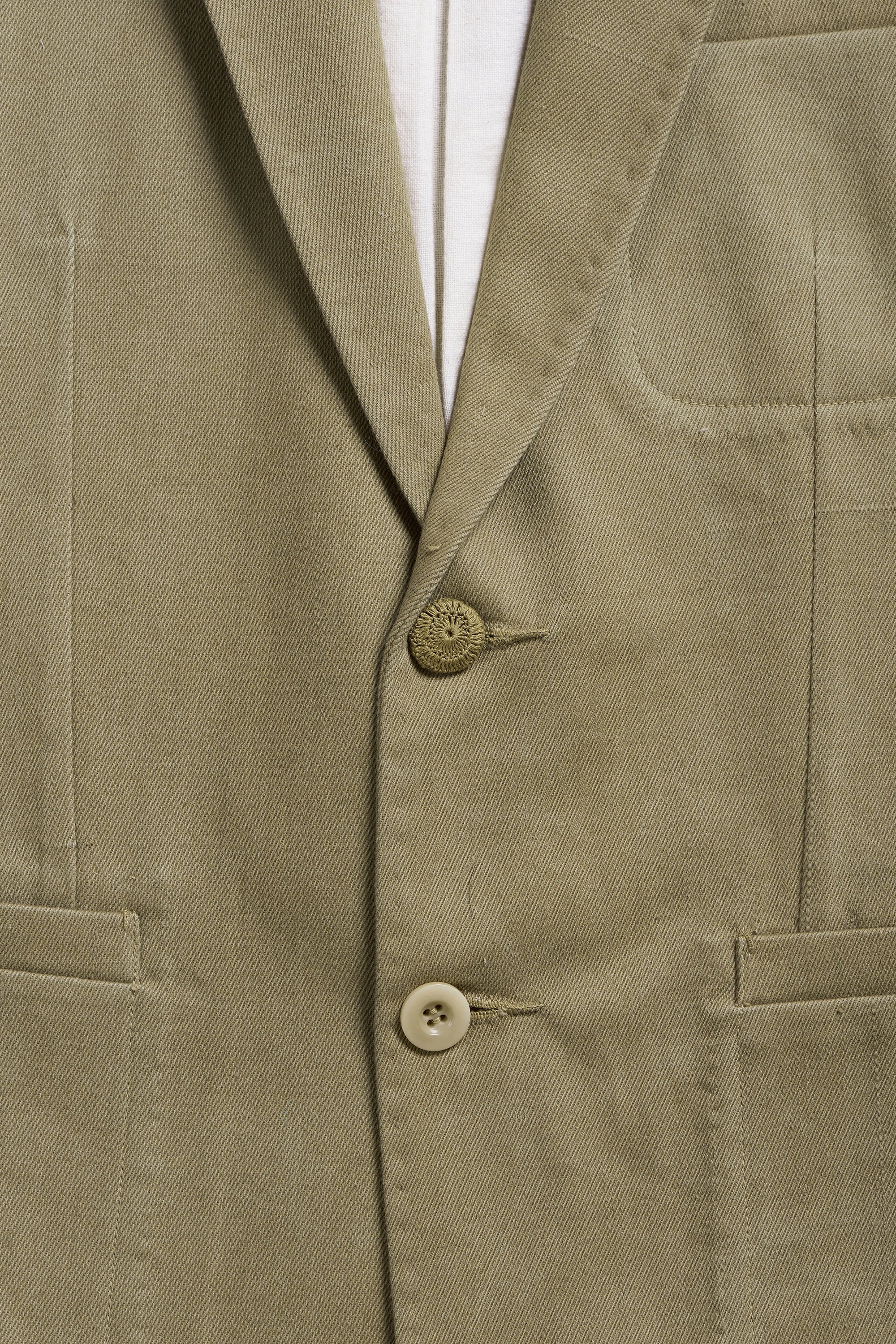 Khaki Green Denim Jacket