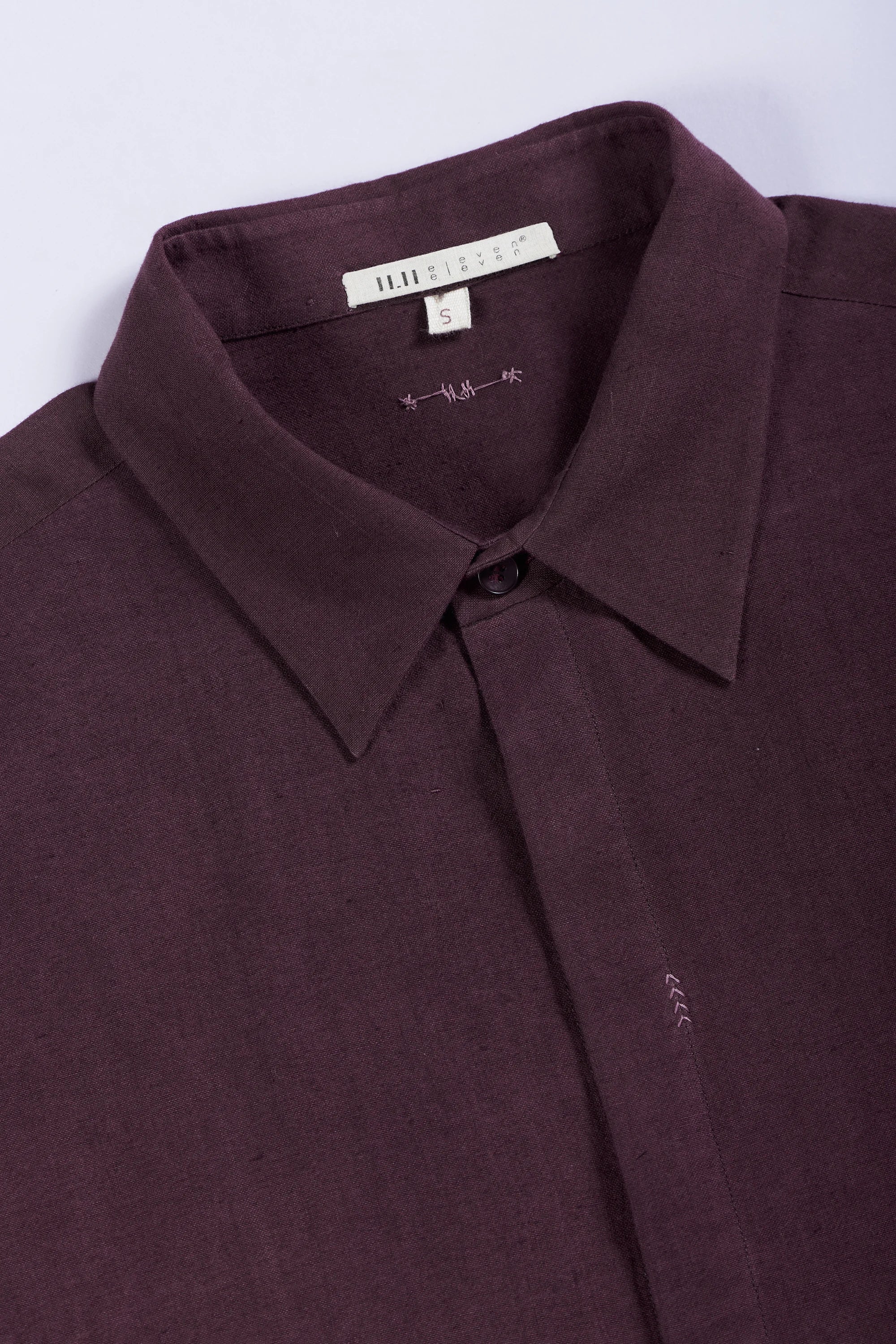 Classic Mens Shirt in Purple Red