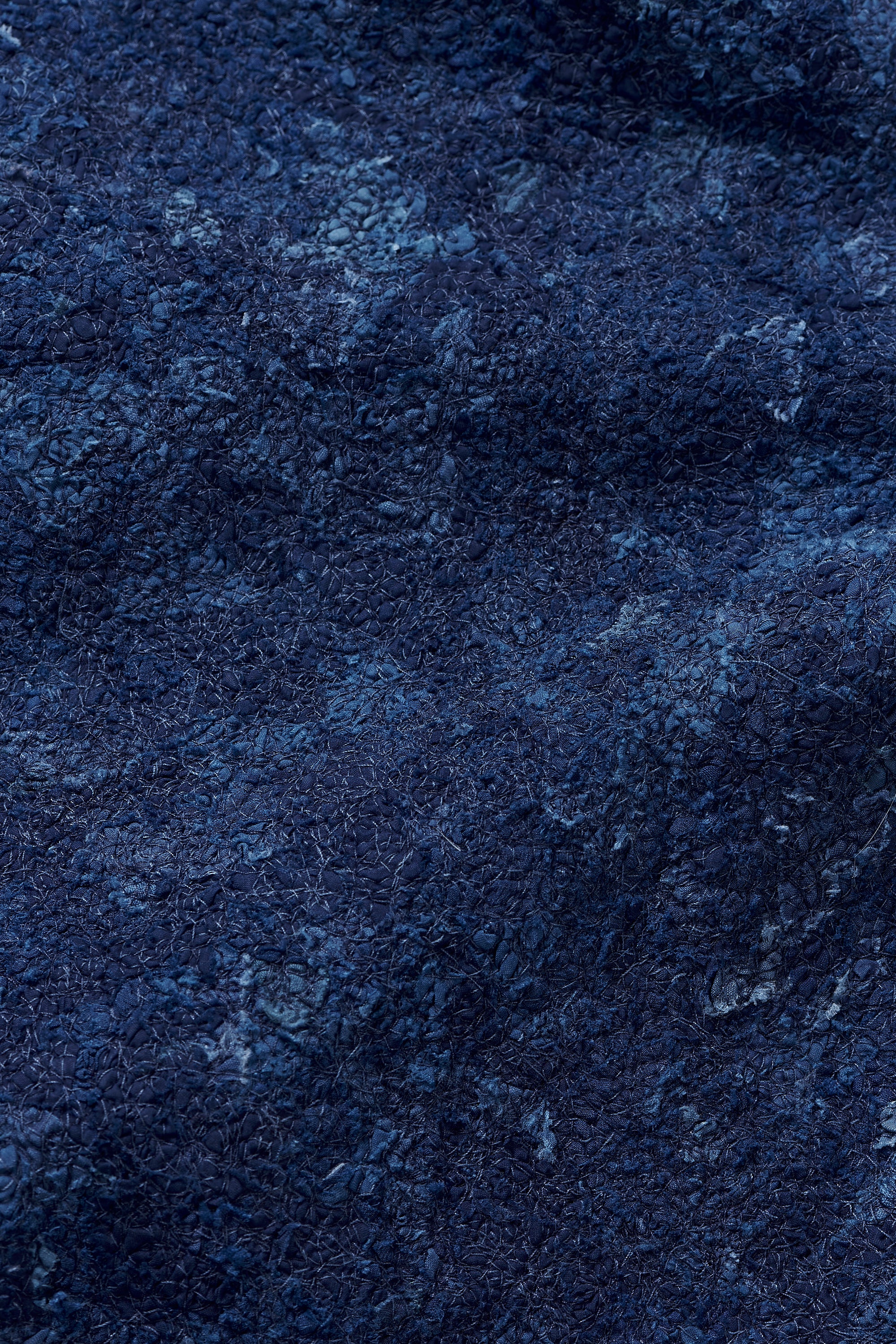 PATCHWORK  INDIGO TROUSERS