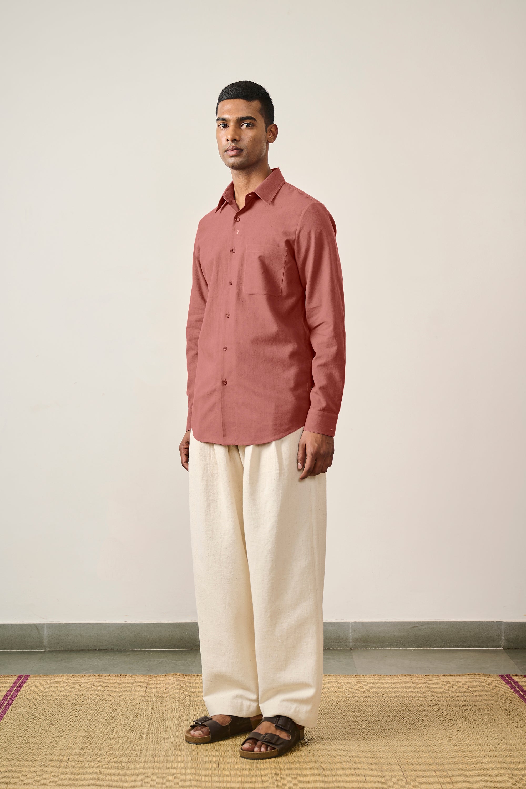 ROUGE PINK COTTON SHIRT