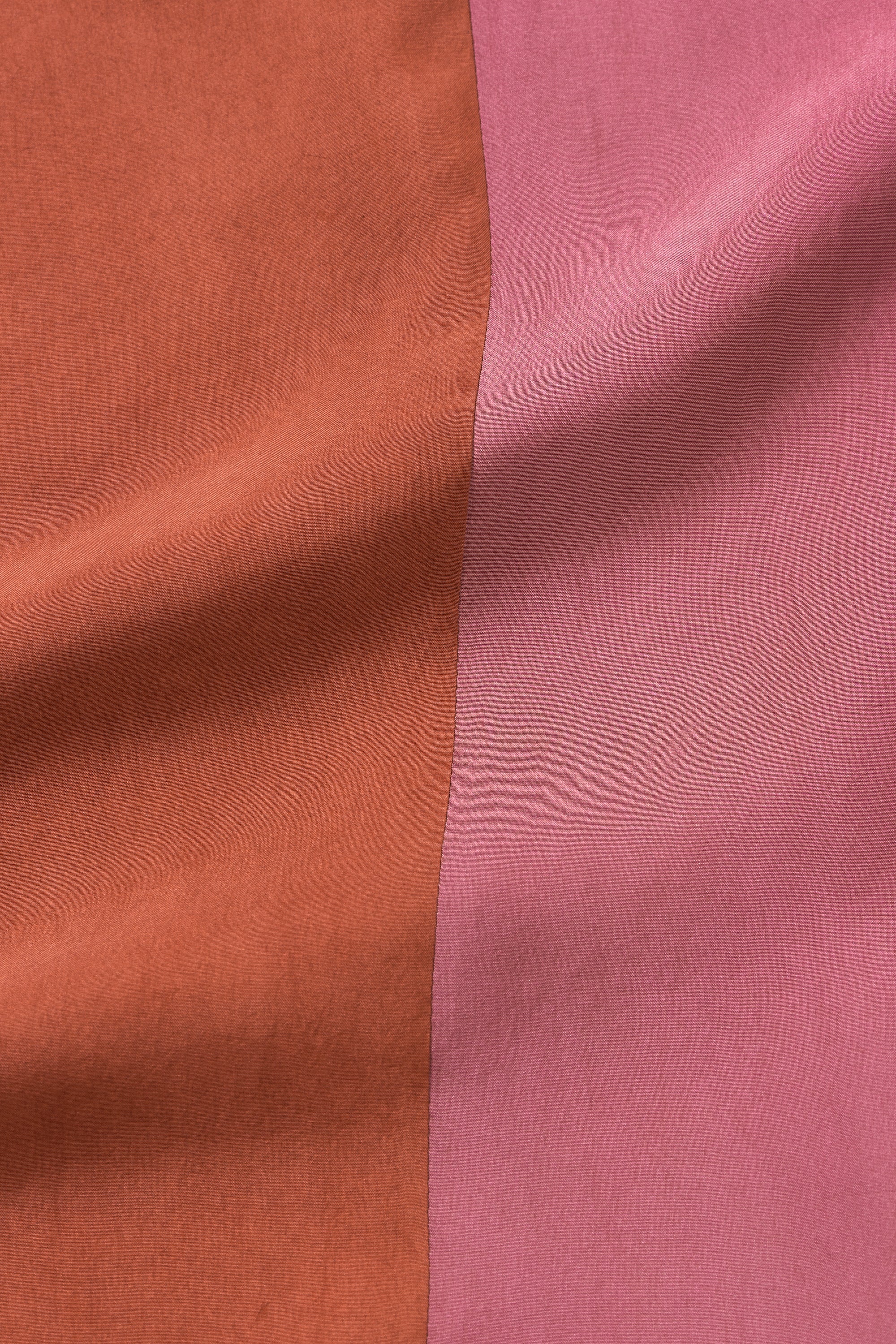 Colour Blocked Silk Dress