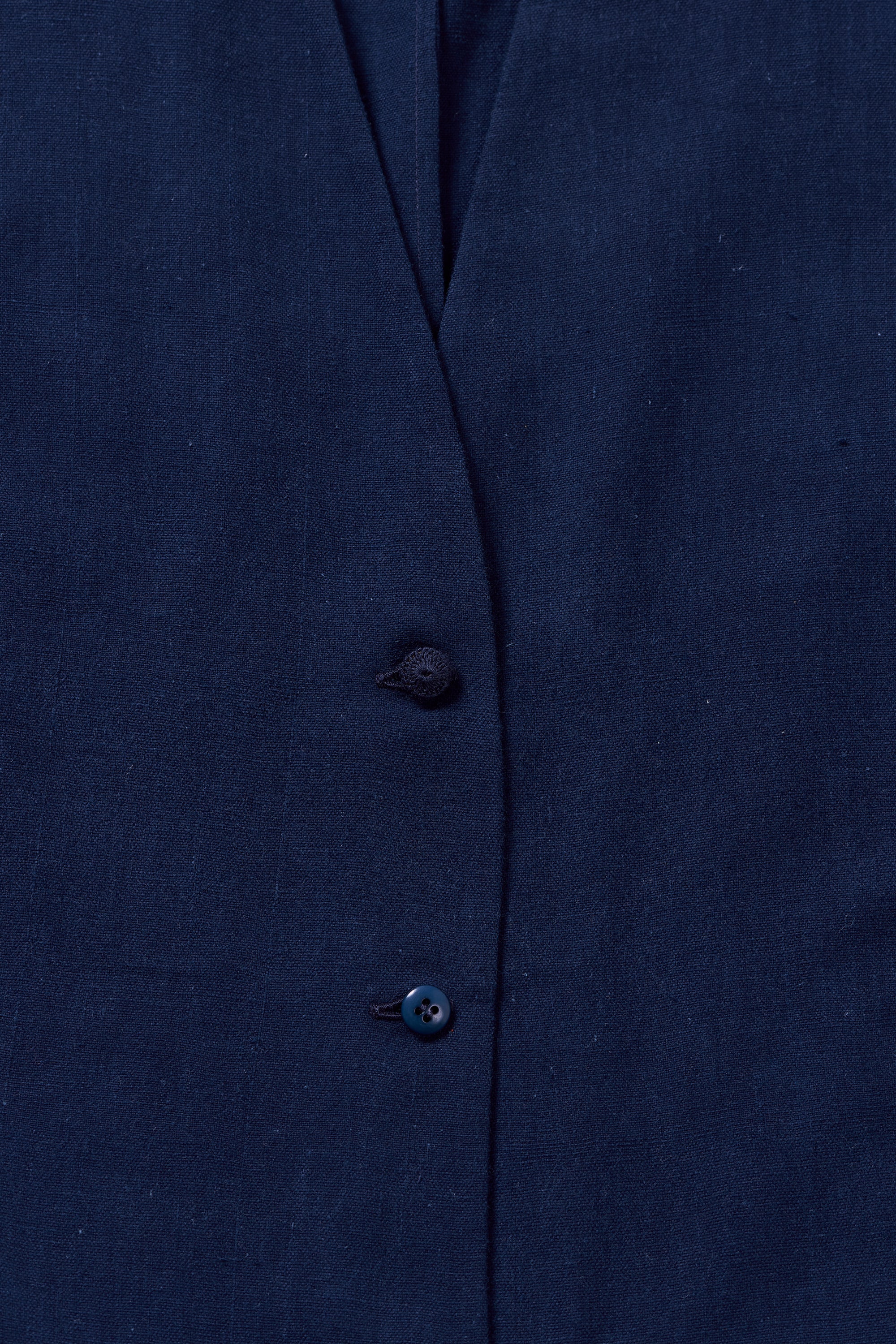 BUTTON DOWN TUNIC IN NATURAL INDIGO