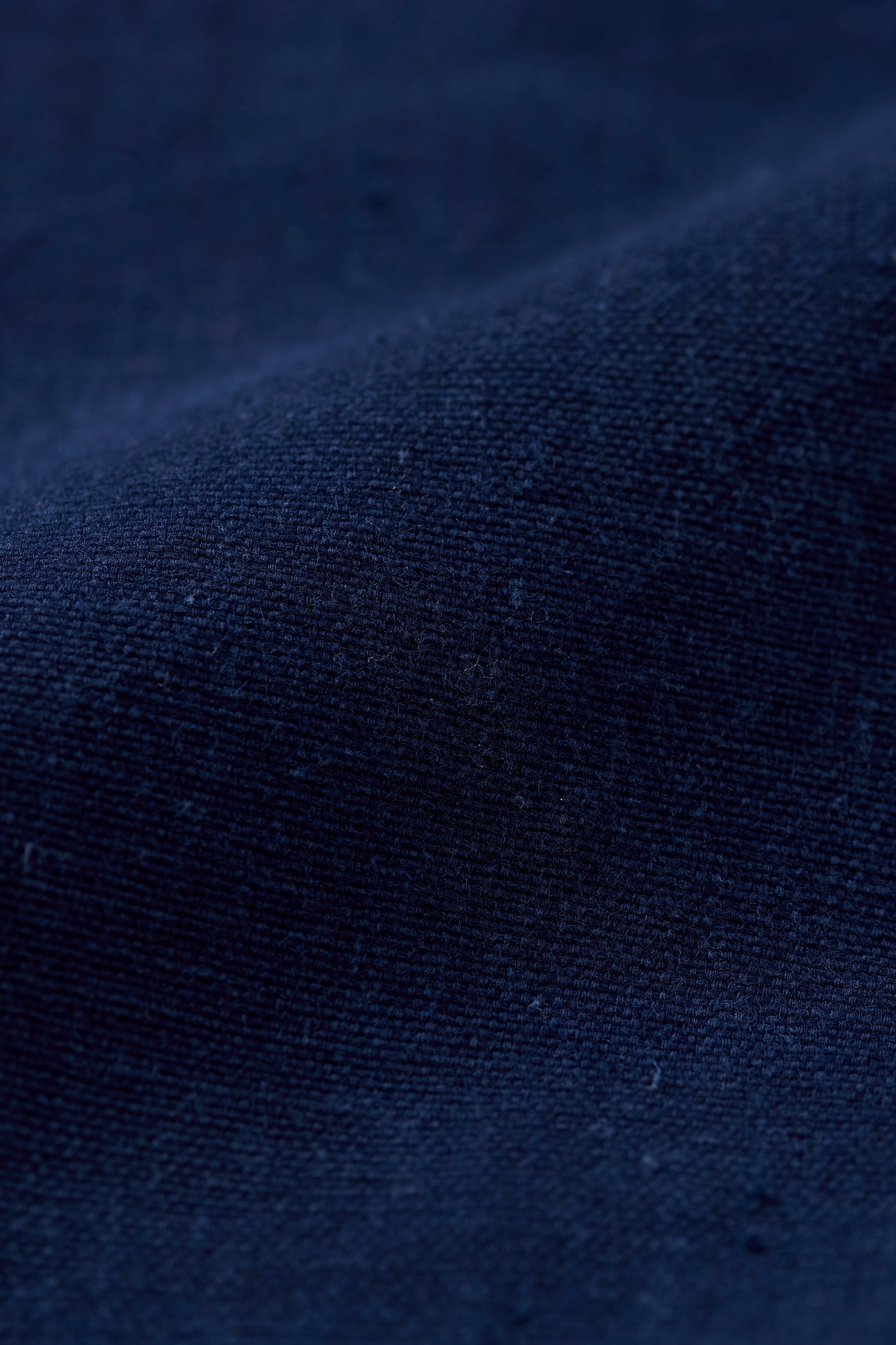 Button Down Tunic in Natural Indigo