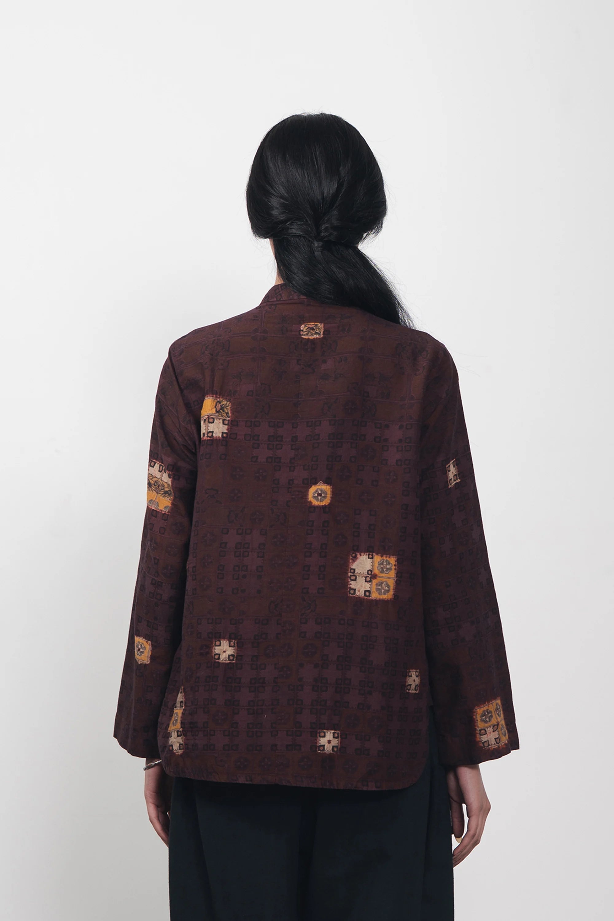 Chettinad Inspired Tunic with Shibori