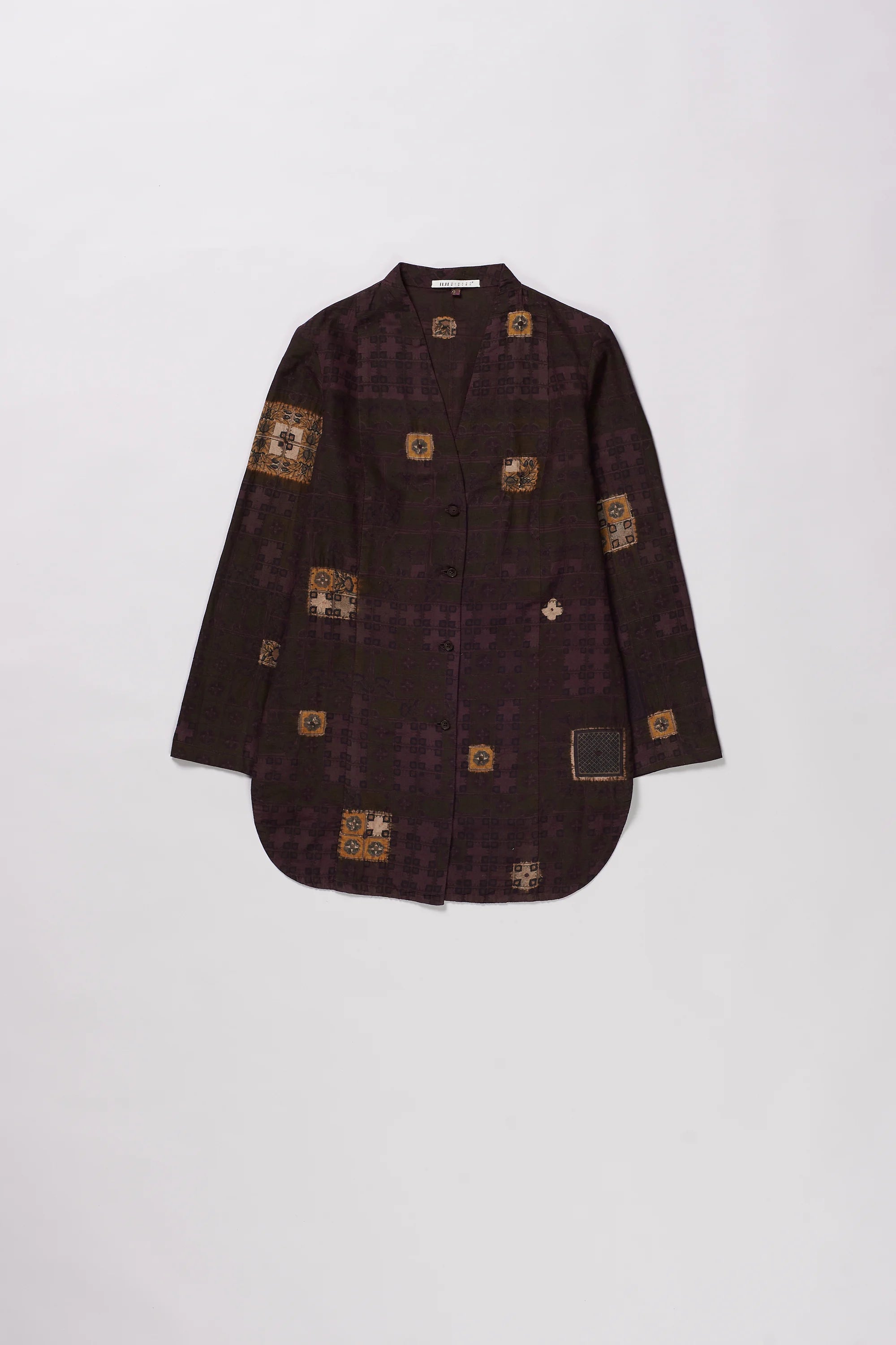 Chettinad Inspired Tunic with Shibori