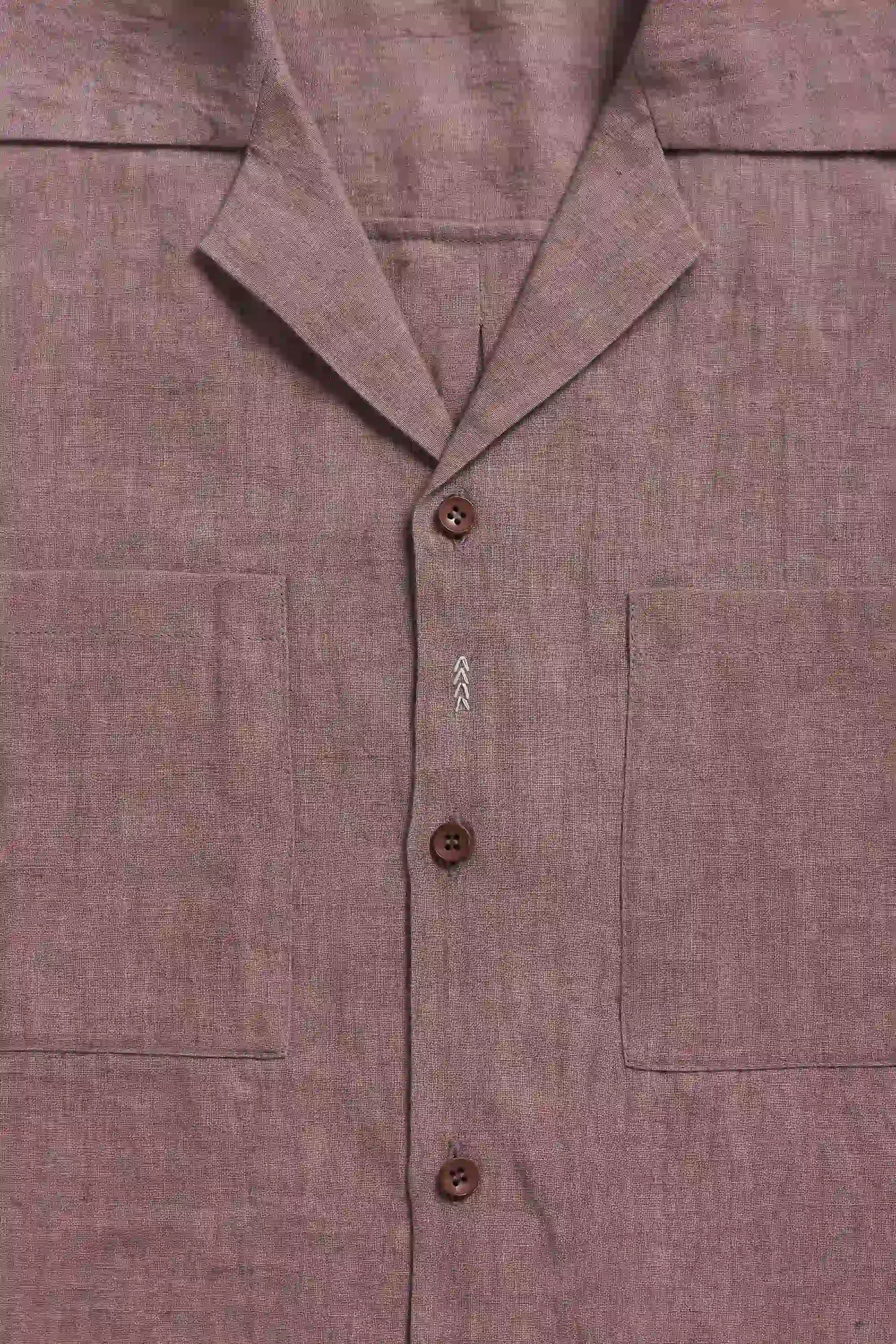 Fabric close-up with button