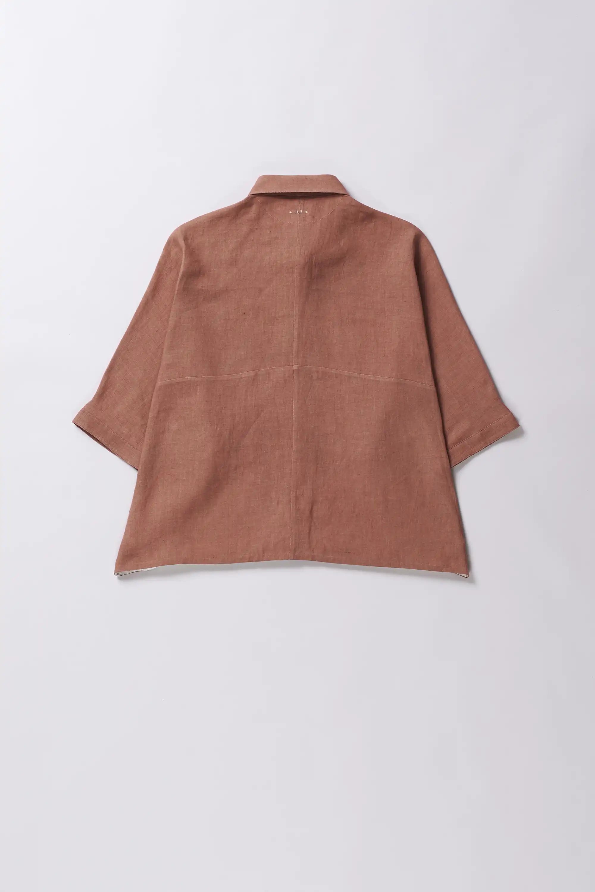 Orange rust women shirt