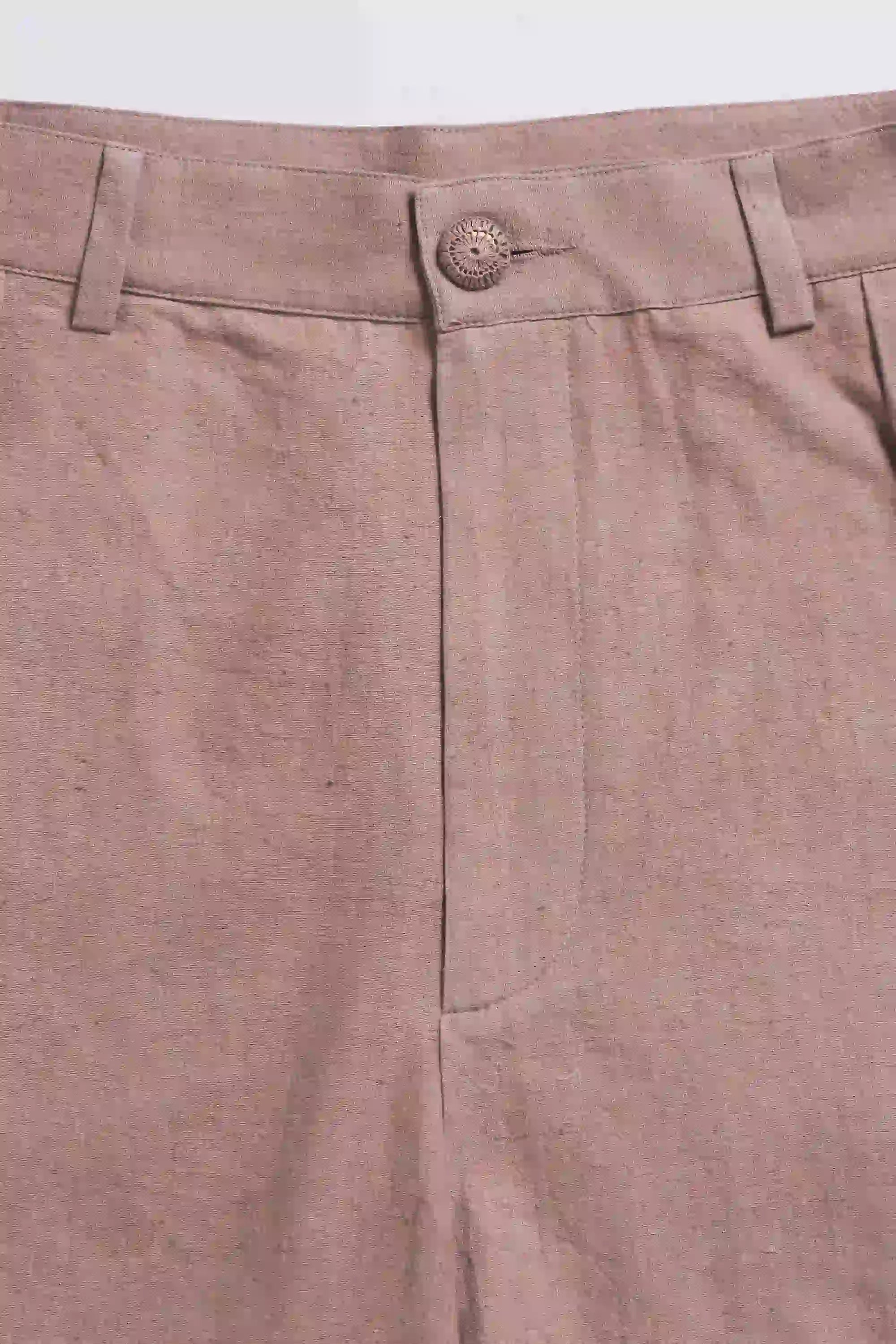 Fabric close-up with button