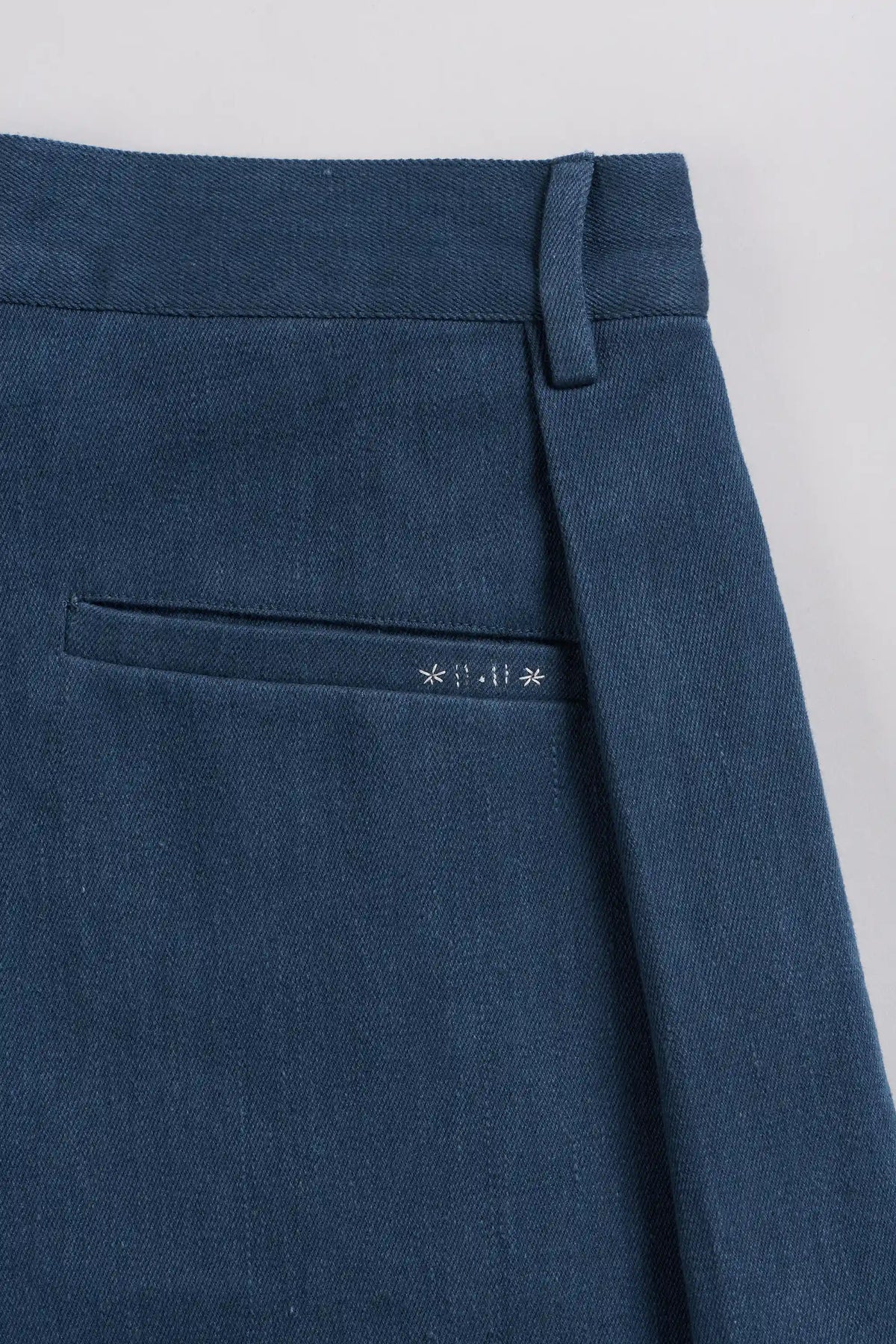 Space Blue Relaxed Fit Trousers