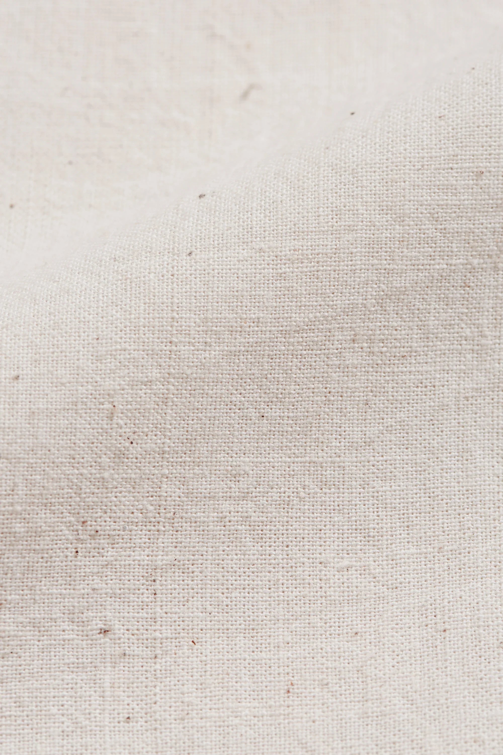 Cotton Pleated Trouser in Ecru