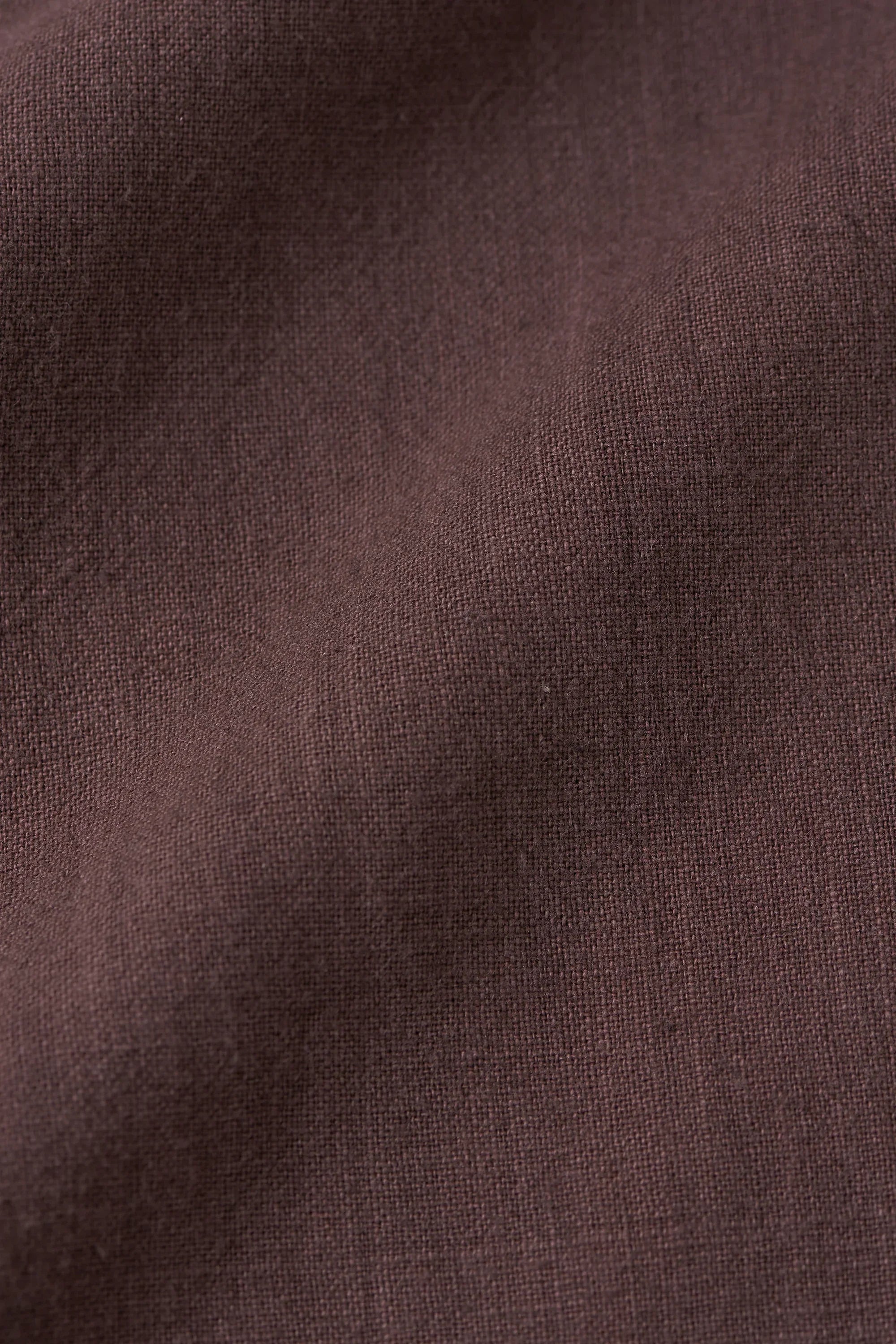 Ecru Cotton Pleated Trousers