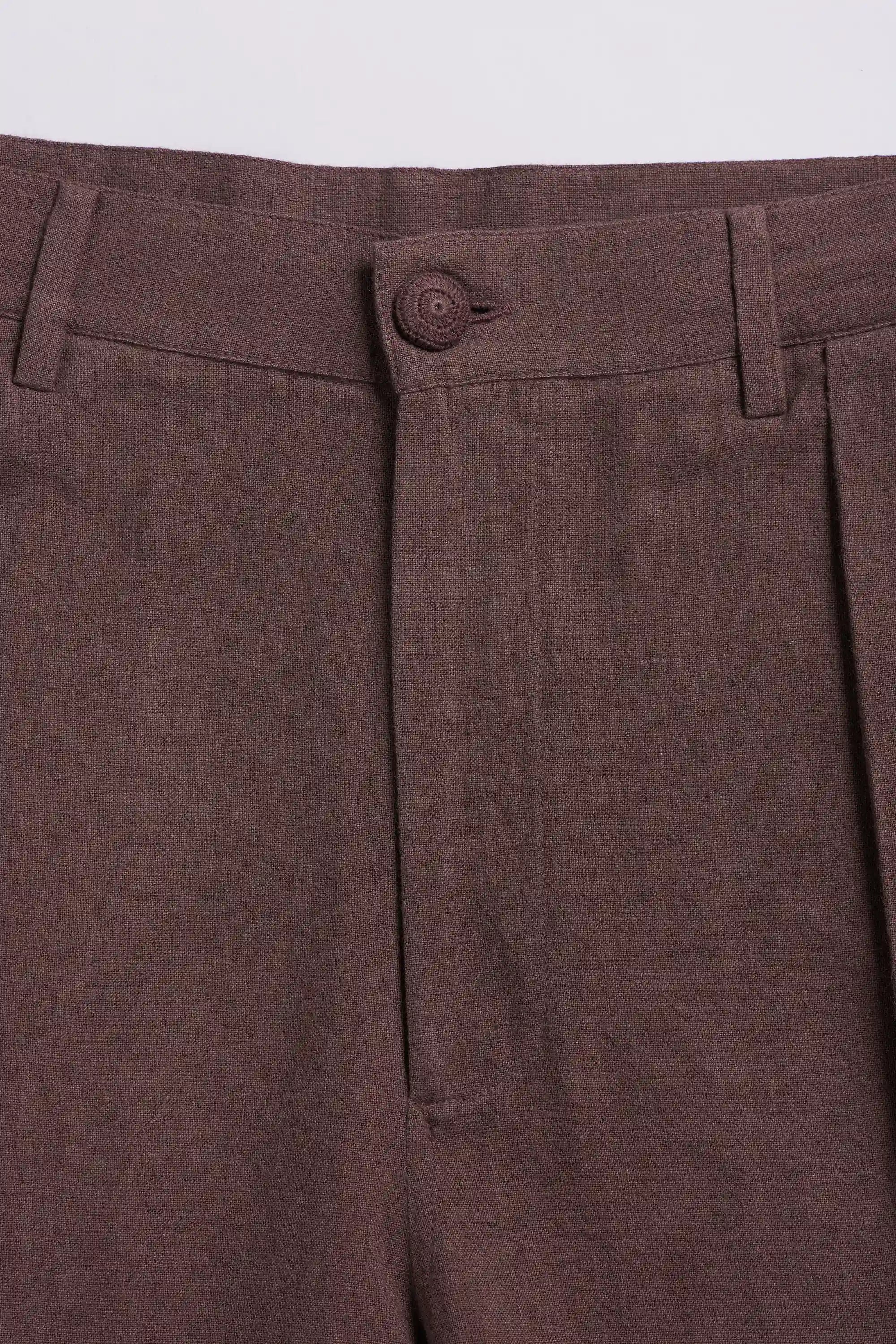 Fabric close-up with button