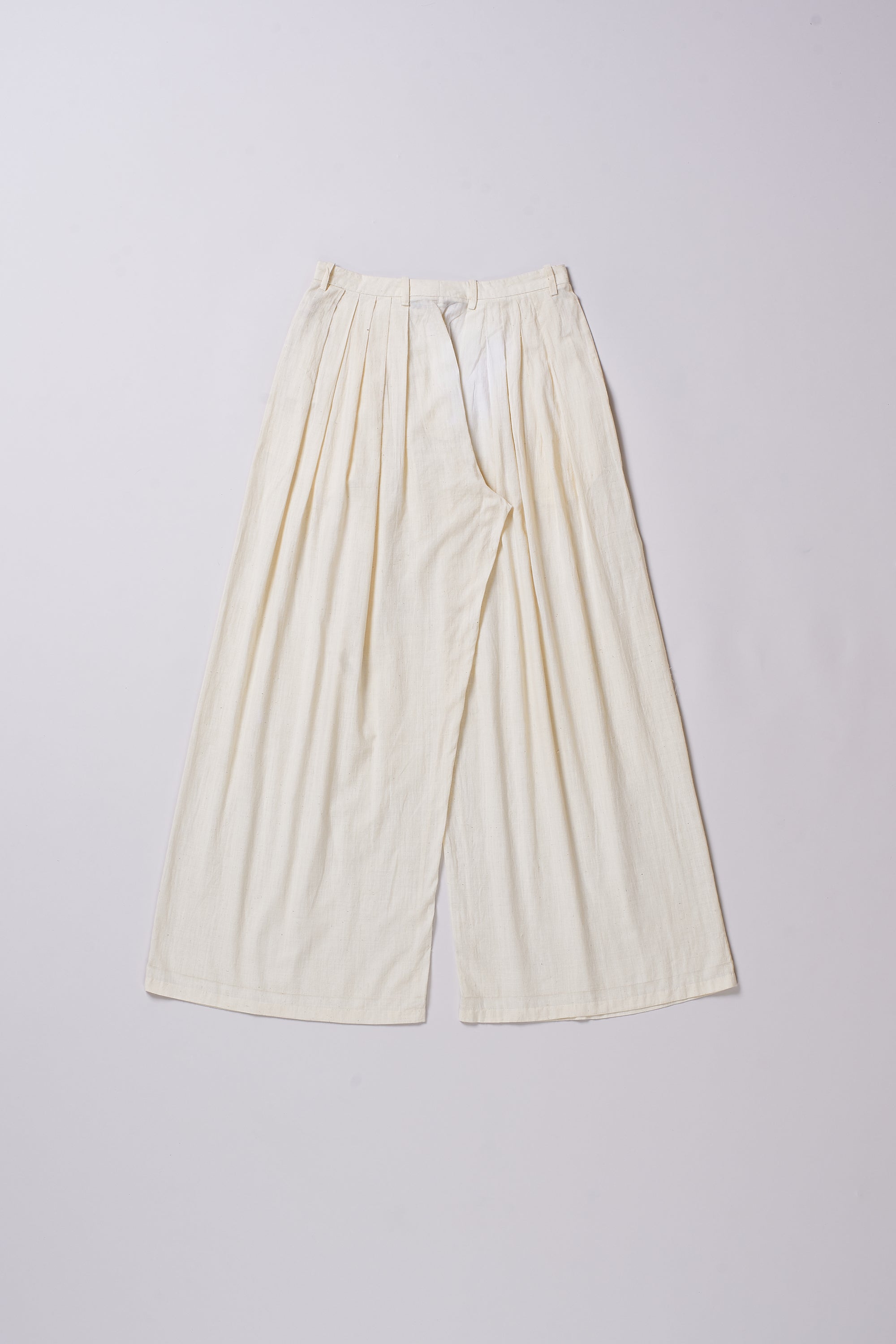 RELAXED FIT COTTON PANTS