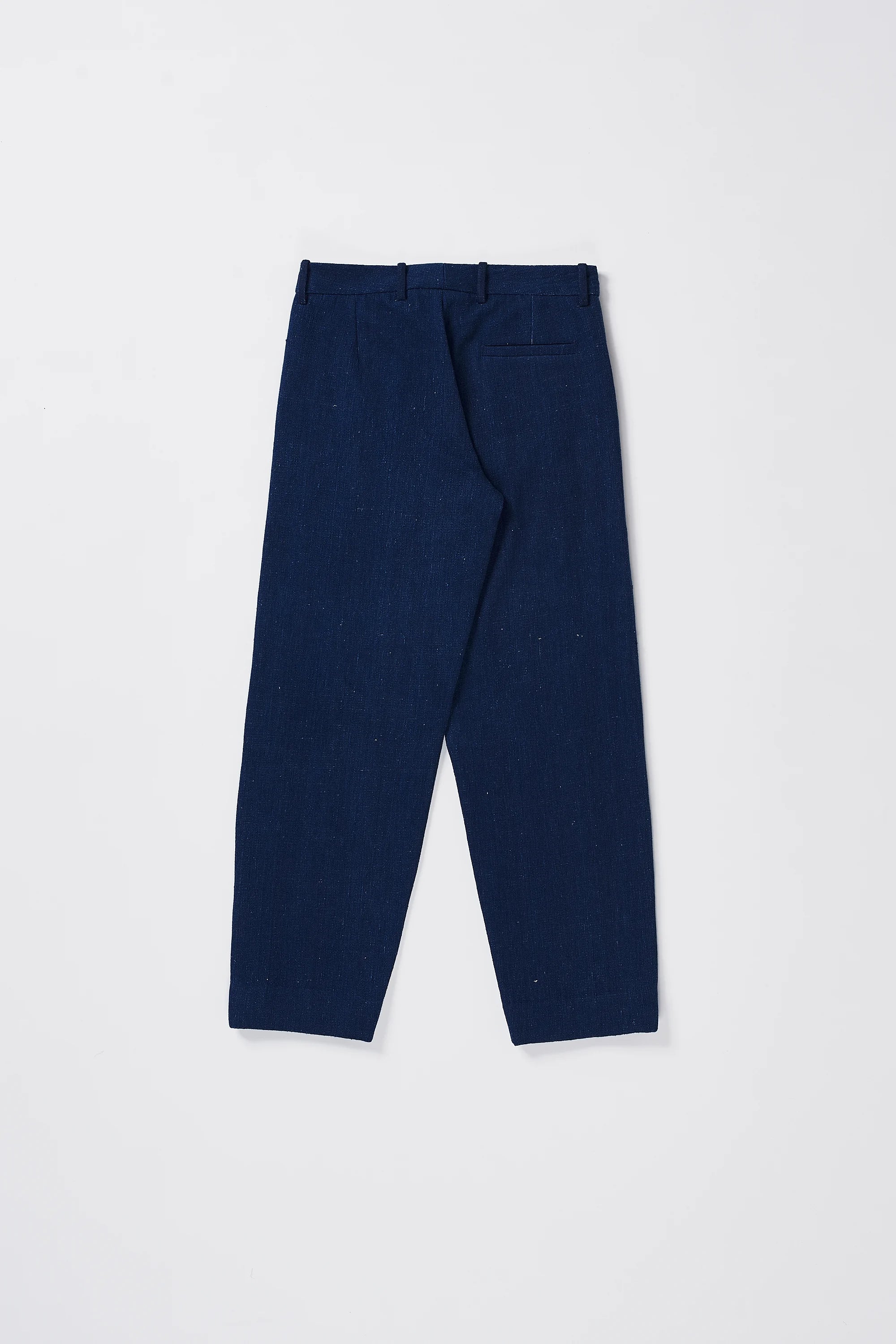 Handspun Cotton Denim Pant in Indigo