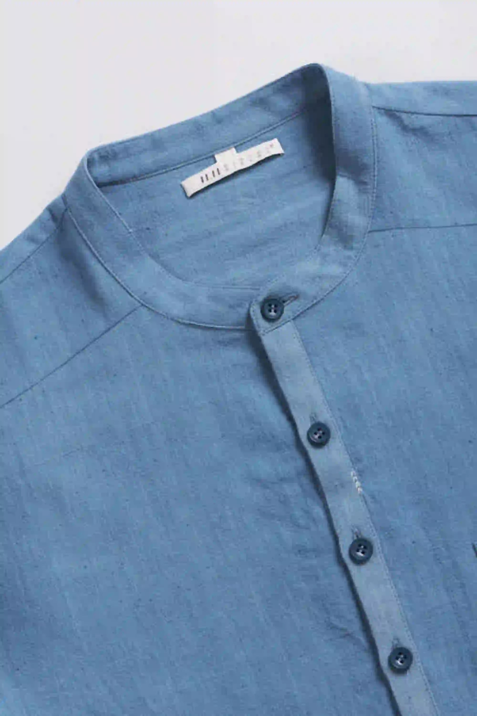 Fabric close-up with button