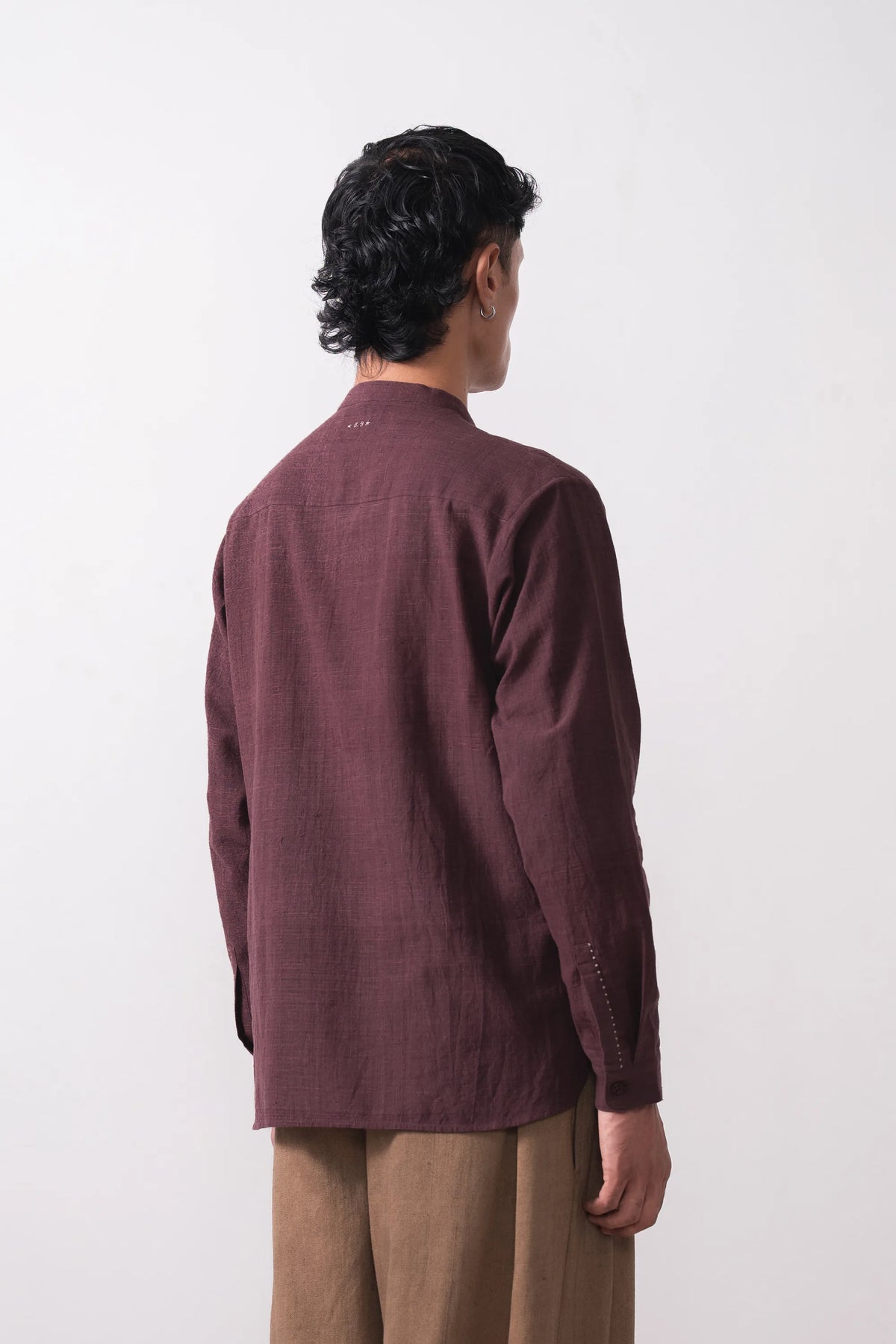 Full Sleeve Top in Purple Red