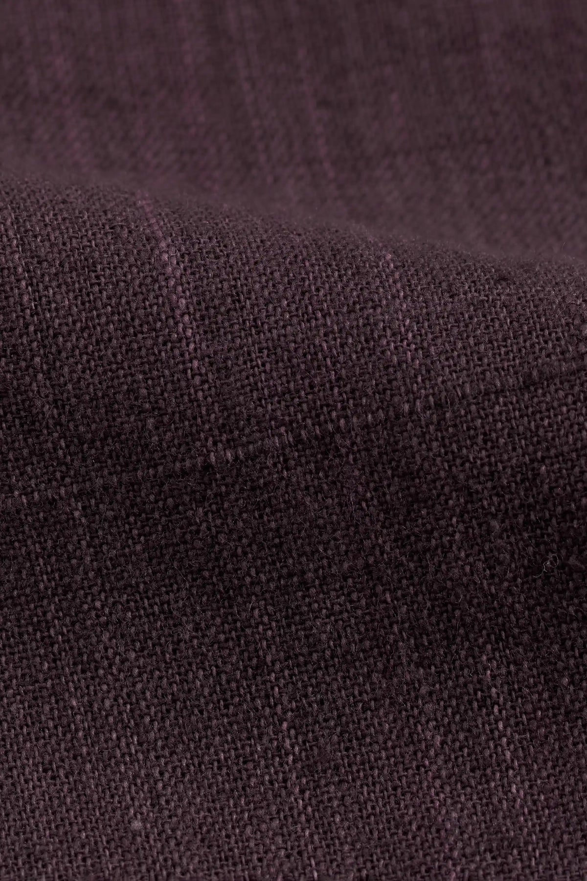 Purple Red Pleated Tapered Pants