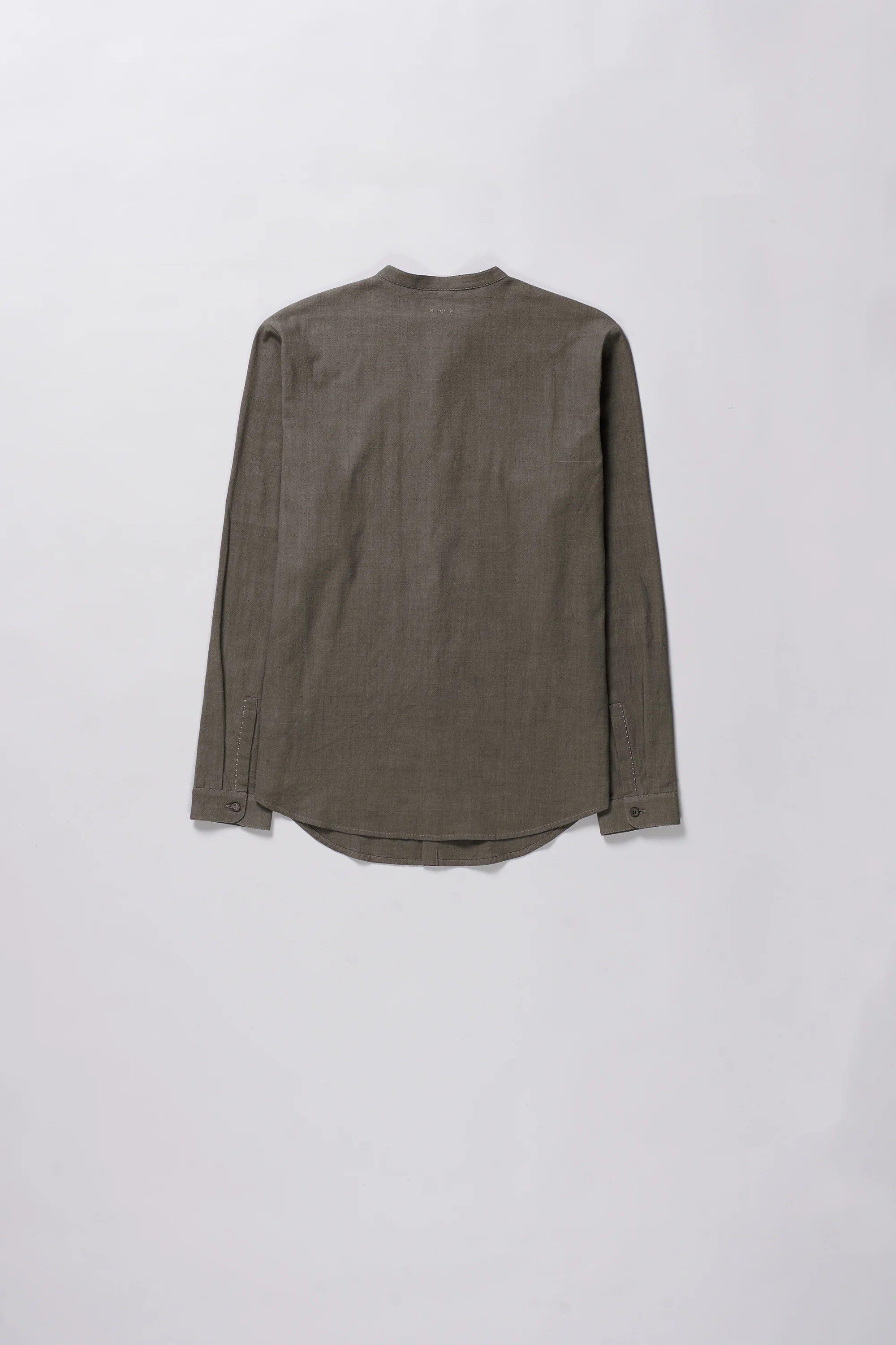Ash Grey Collar Shirt