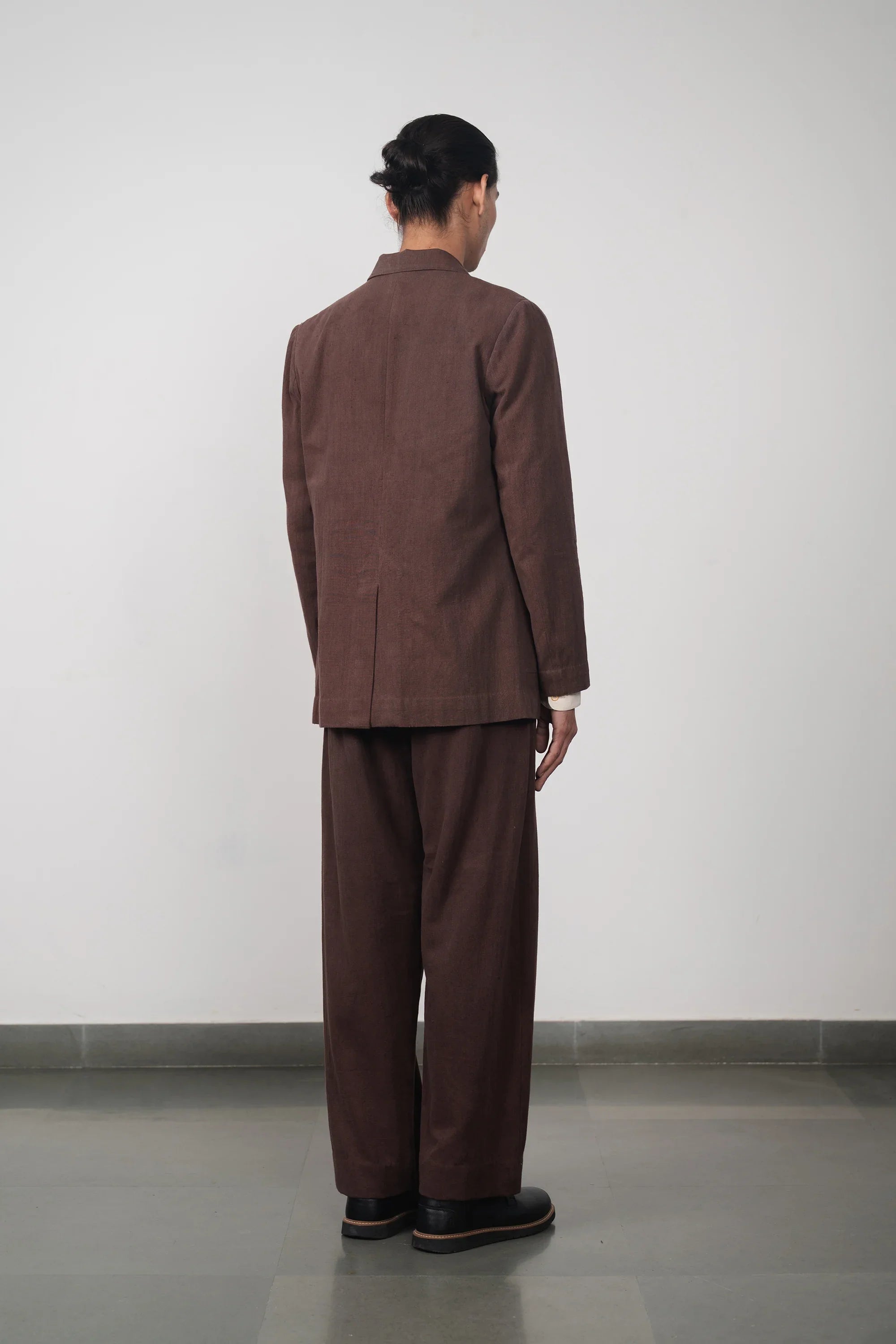 Oversized Jacket in Burnt Umber