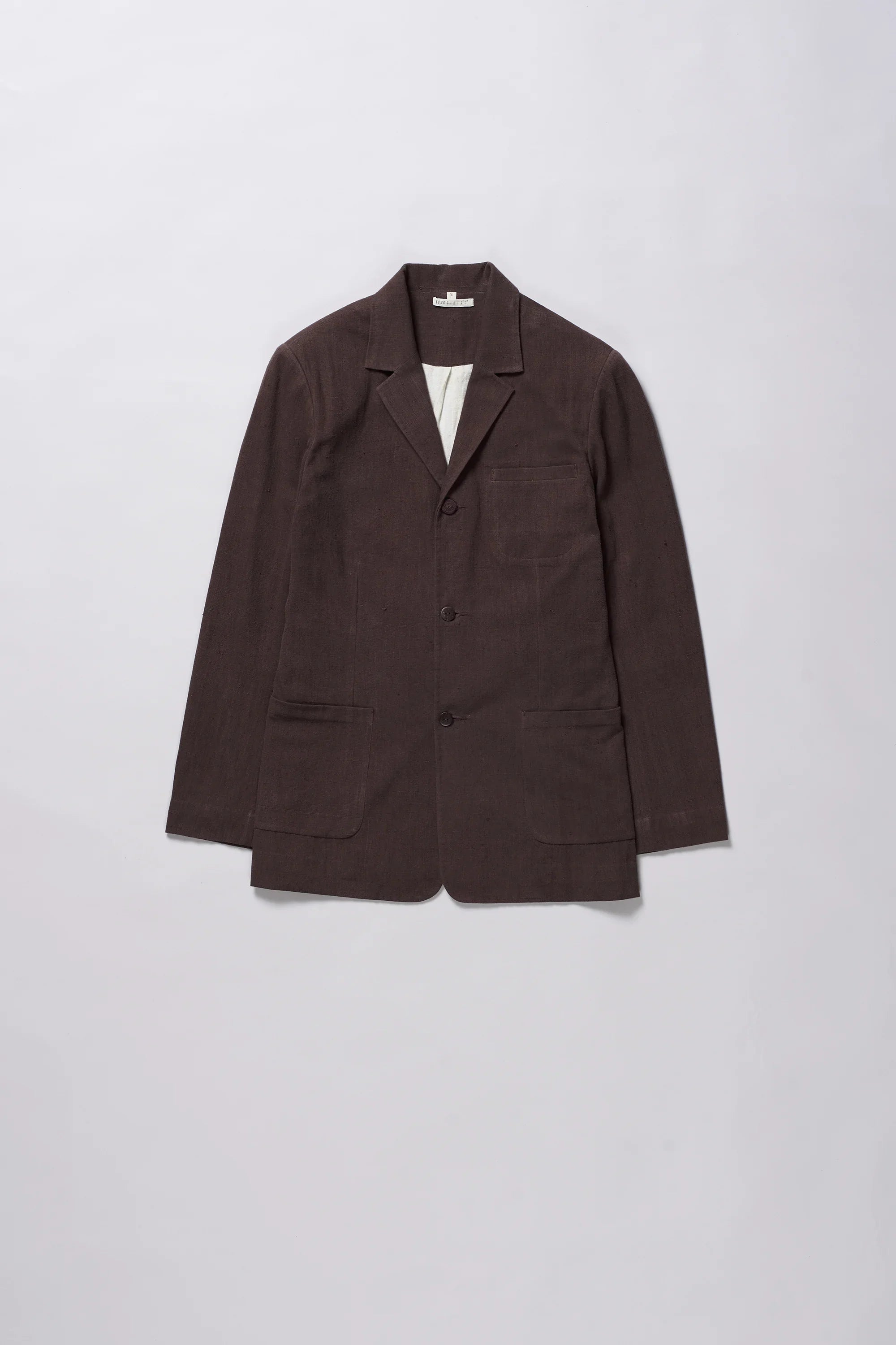 burnt umber oversized jacket
