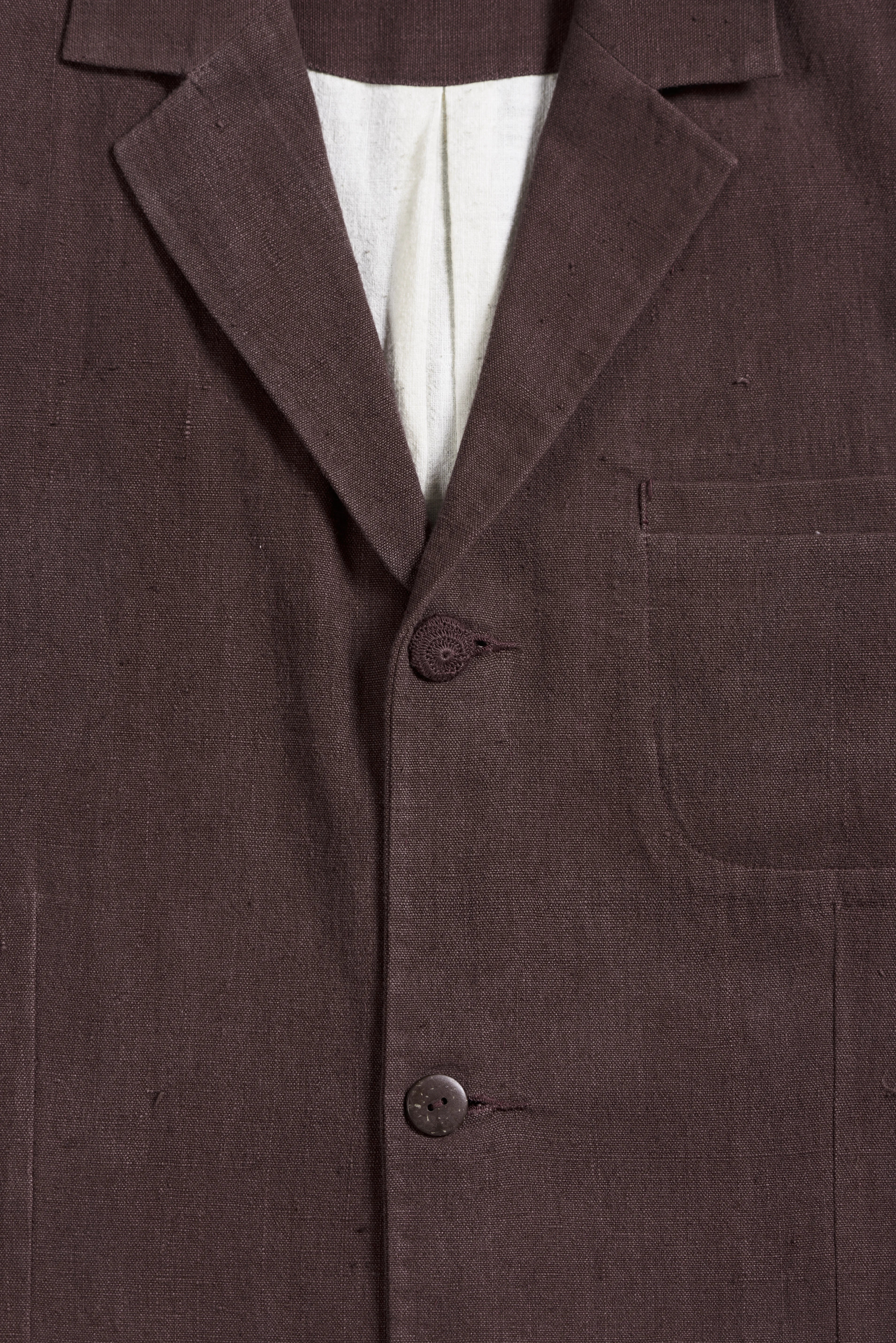 Burnt Umber Oversized Jacket