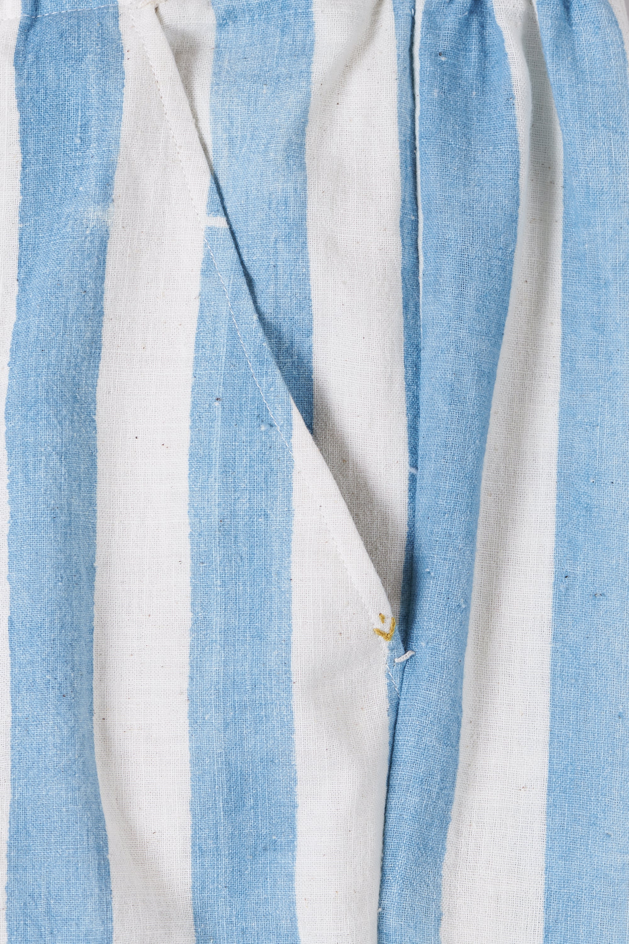 INDIGO STRIPED SHORTS