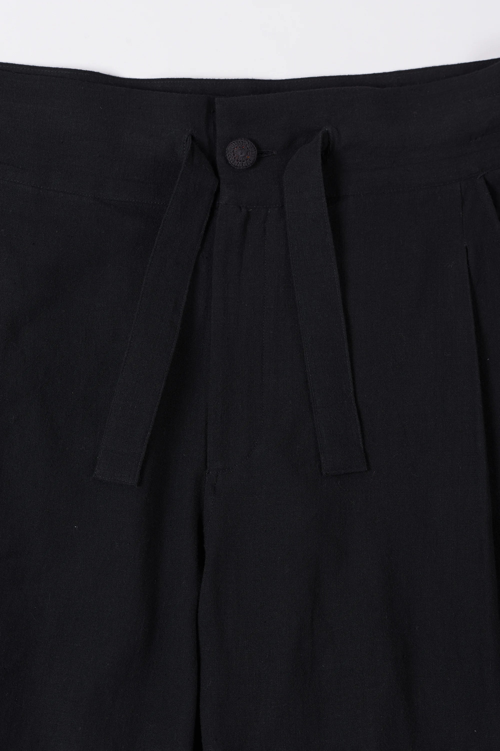 Relaxed Black Trousers