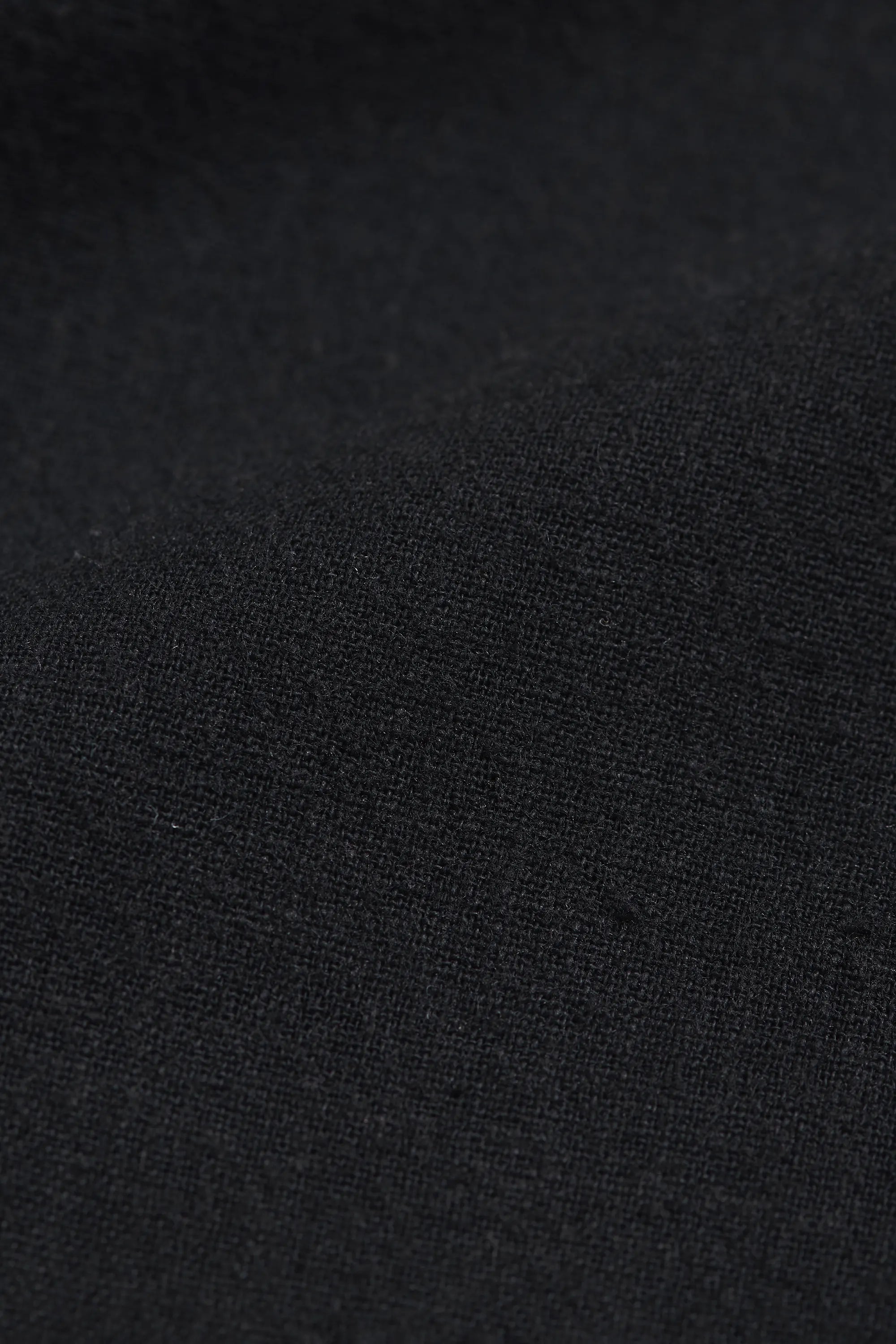 Close-up of black fabric