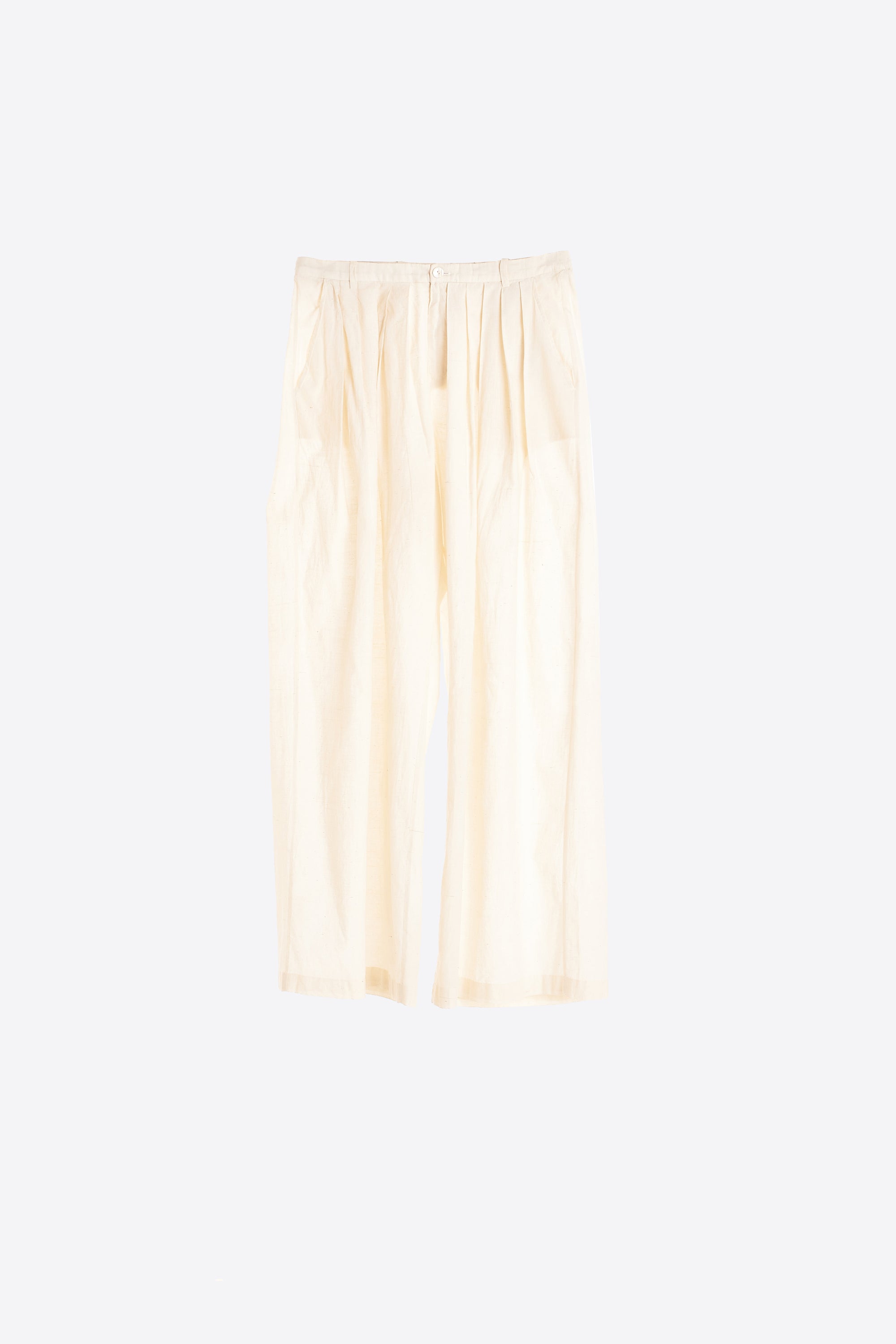 RELAXED FIT COTTON PANTS