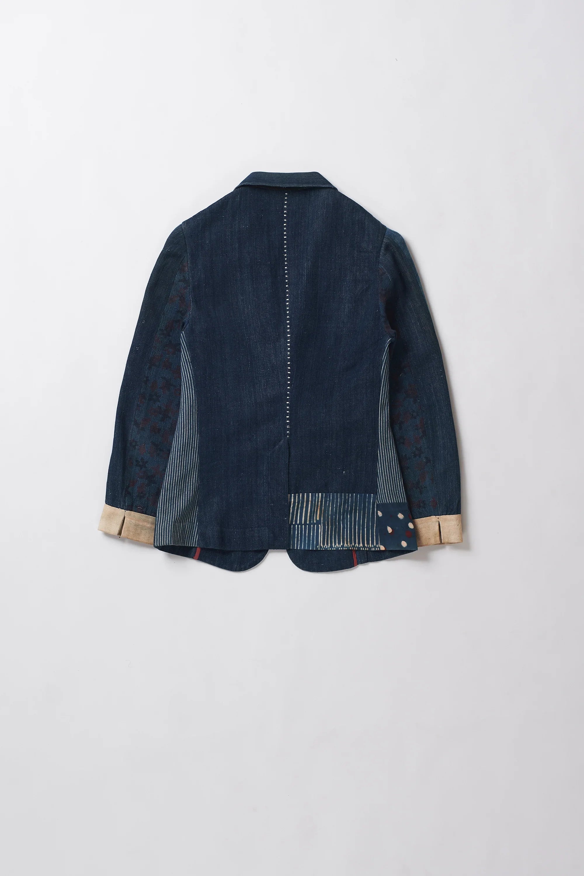 Summer Jacket with Engineered patchwork