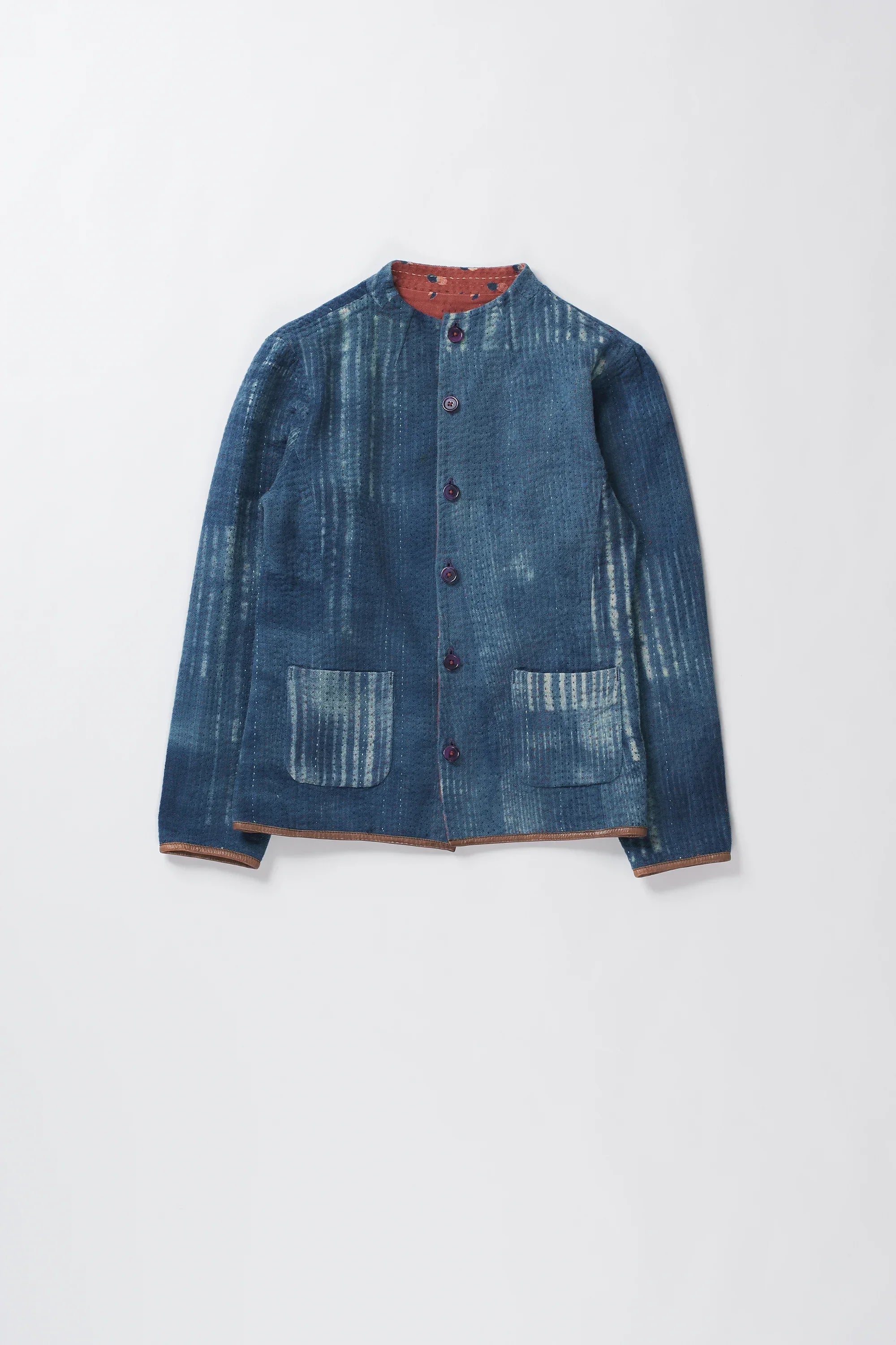 Omega Reverisble Jacket with Block Print