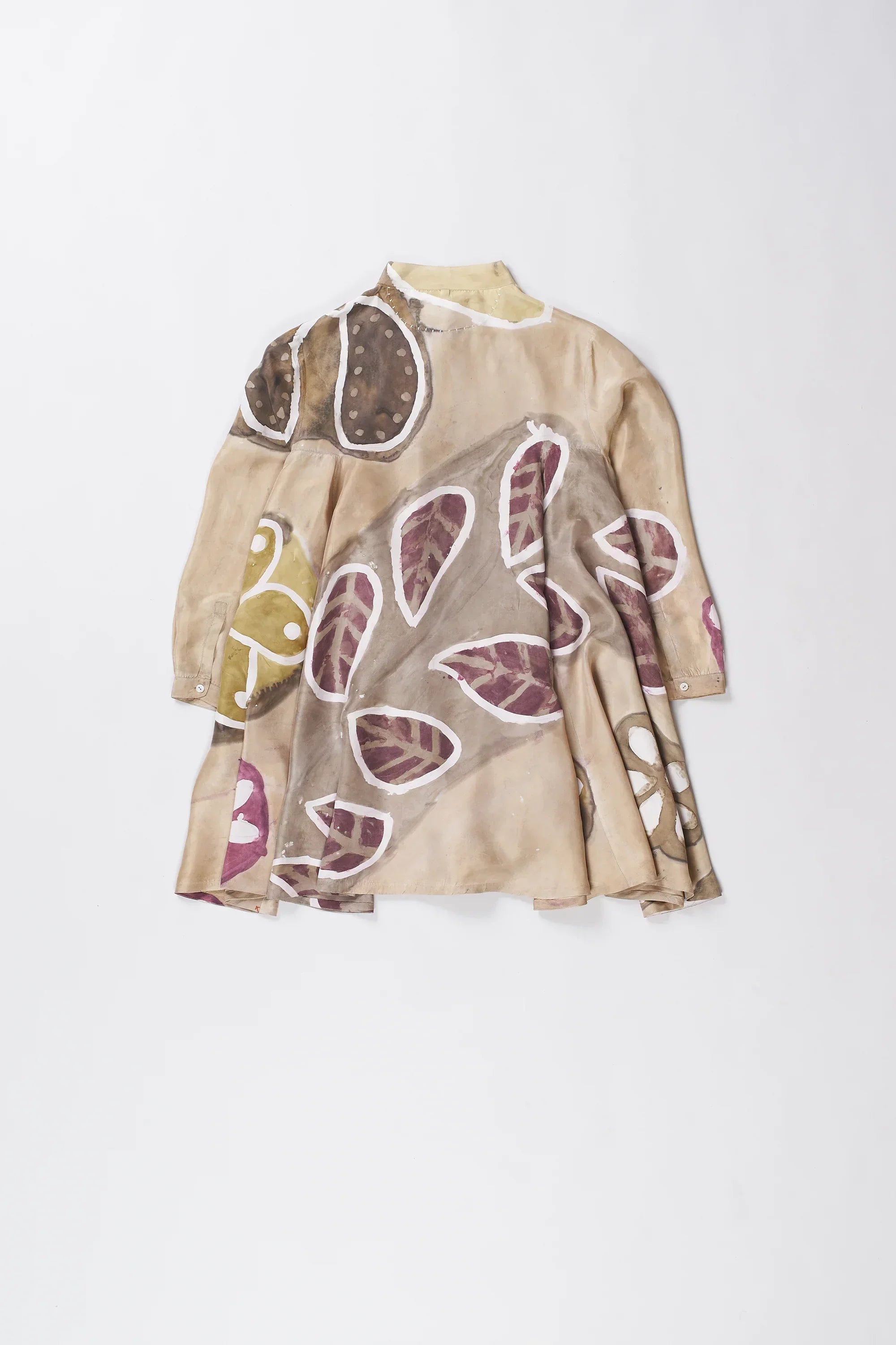 Nkeidn Handpainted Shirt In Silk