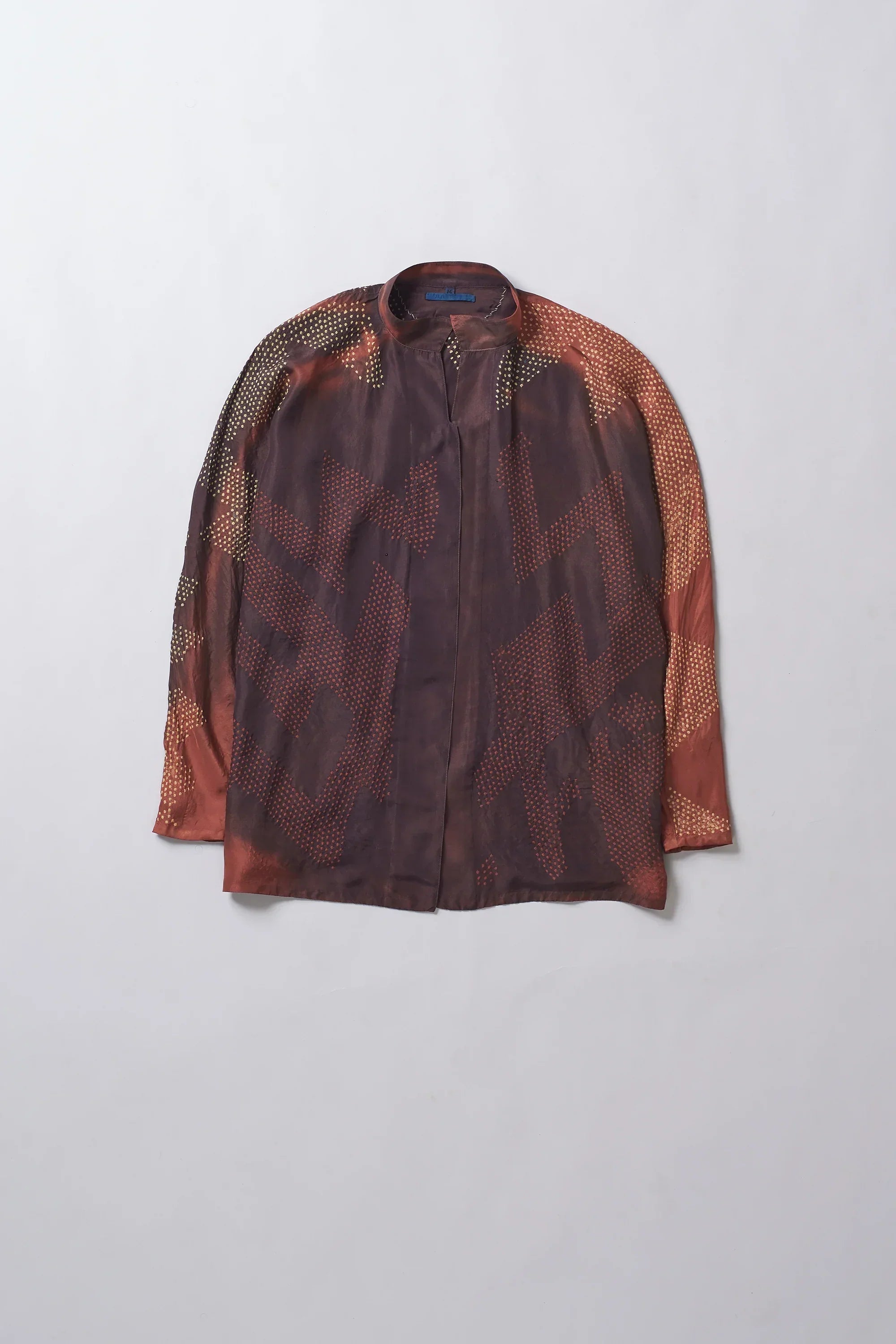 Clique shirt with multi colour bandhani