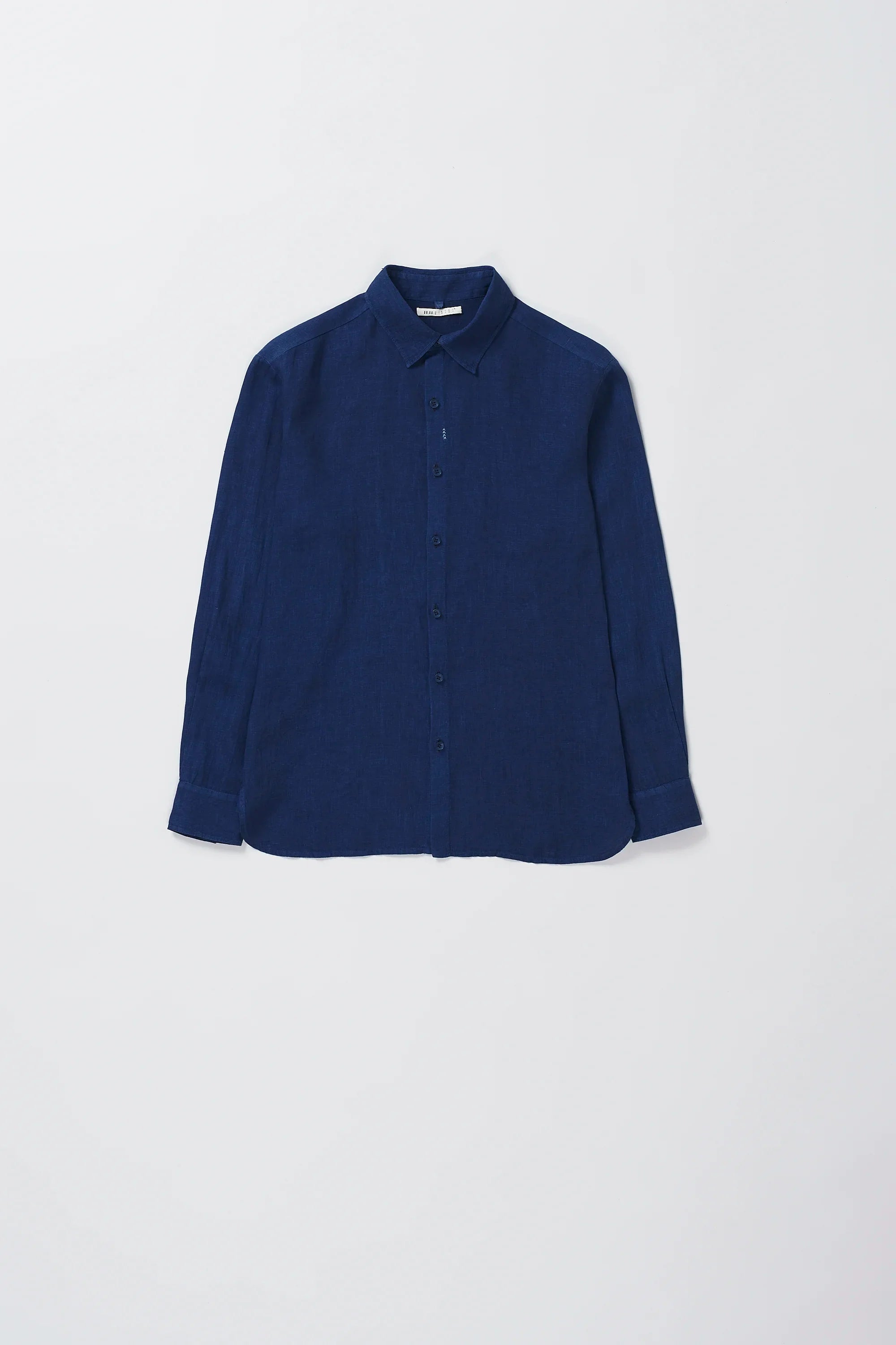 Indigo Shirt in Relaxed Fit Linen