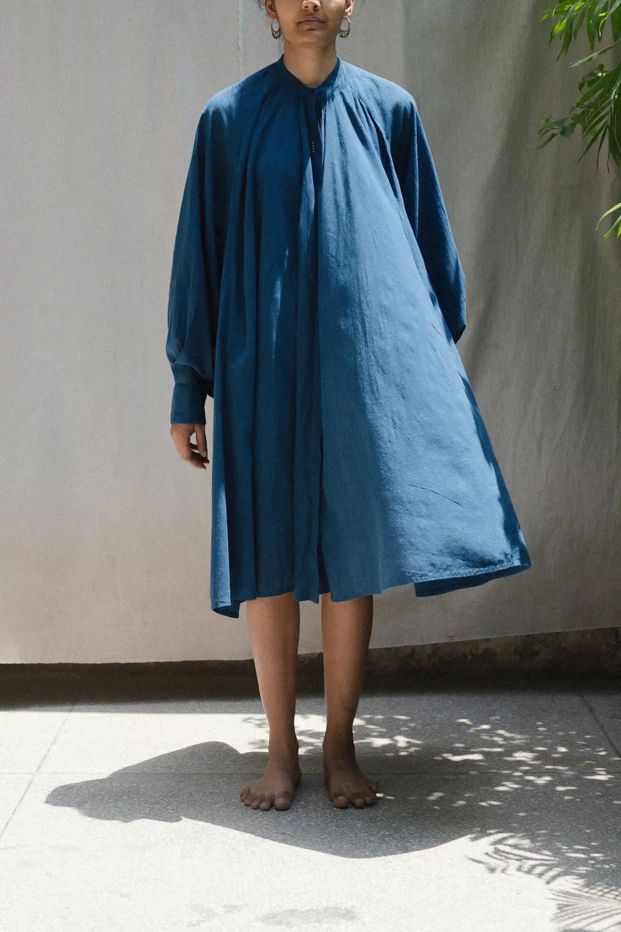 Indigo Mul Statement Dress
